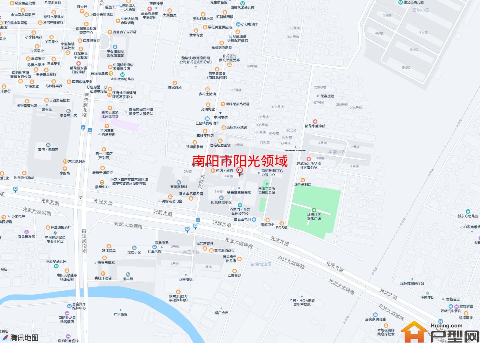 阳光领域小区 - 户型网
