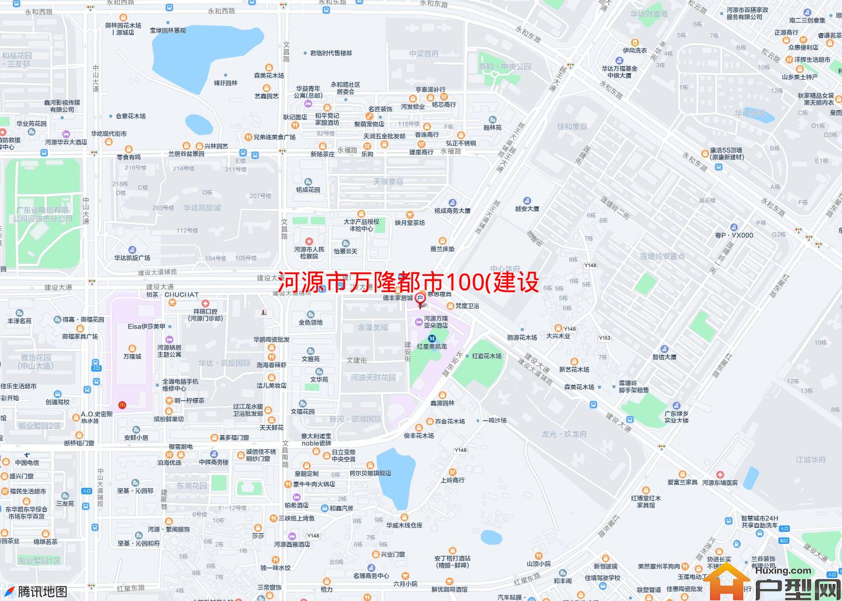 万隆都市100(建设大道东)小区 - 户型网