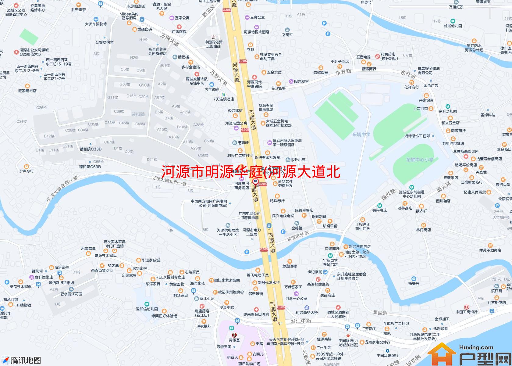 明源华庭(河源大道北657号)小区 - 户型网