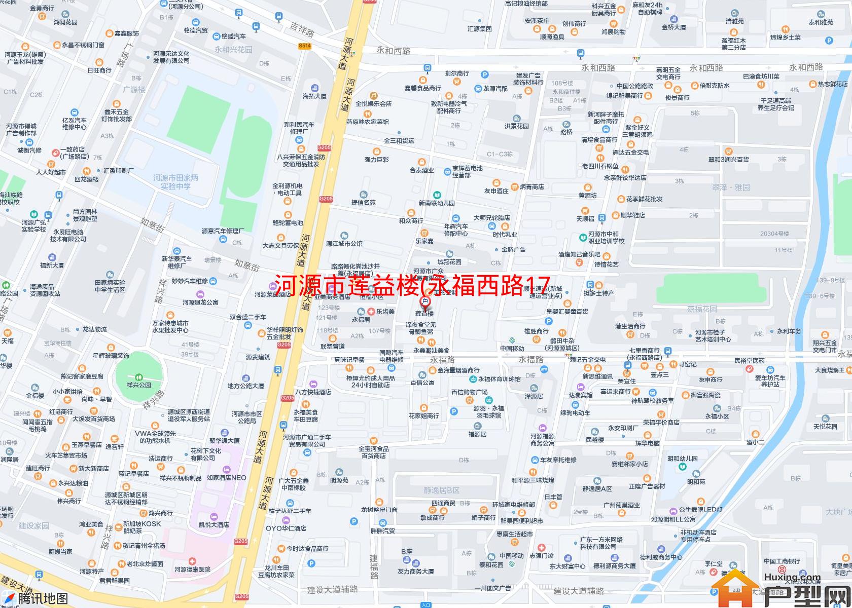 莲益楼(永福西路17号)小区 - 户型网