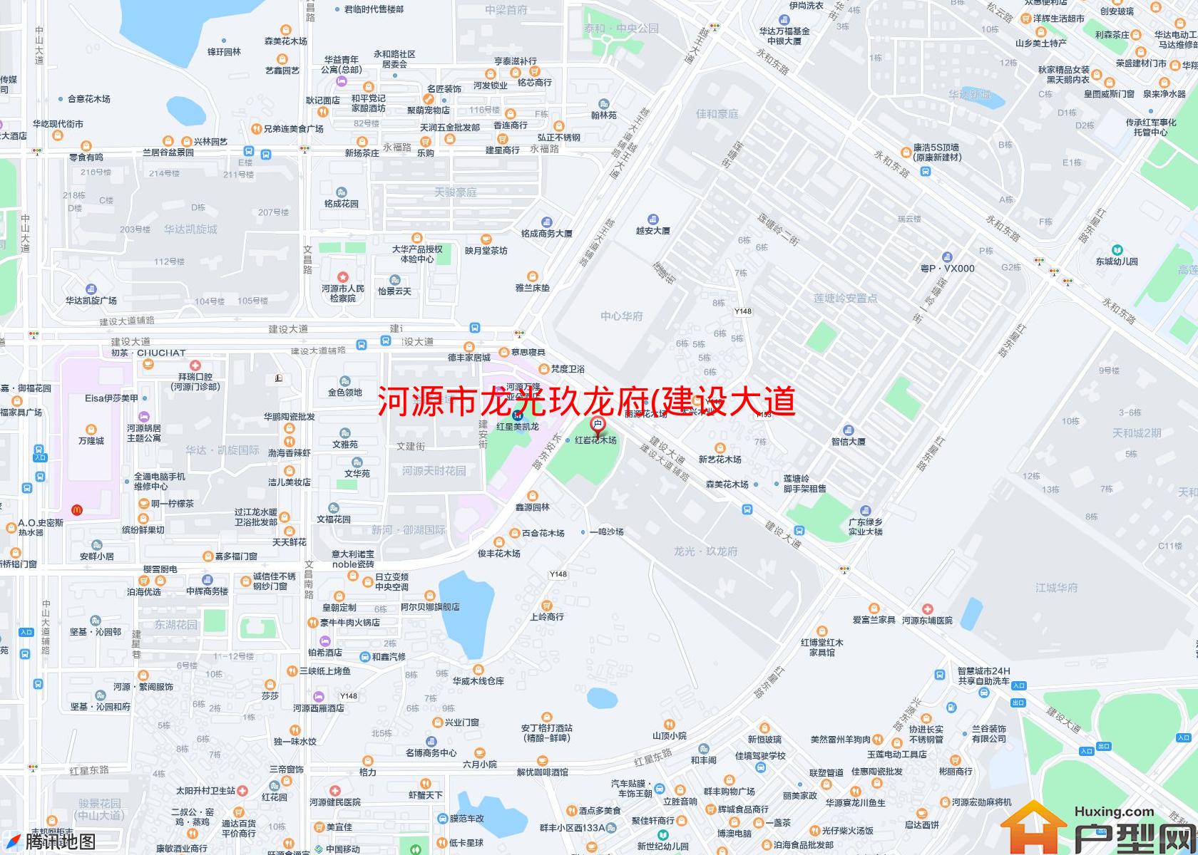 龙光玖龙府(建设大道东100号)小区 - 户型网