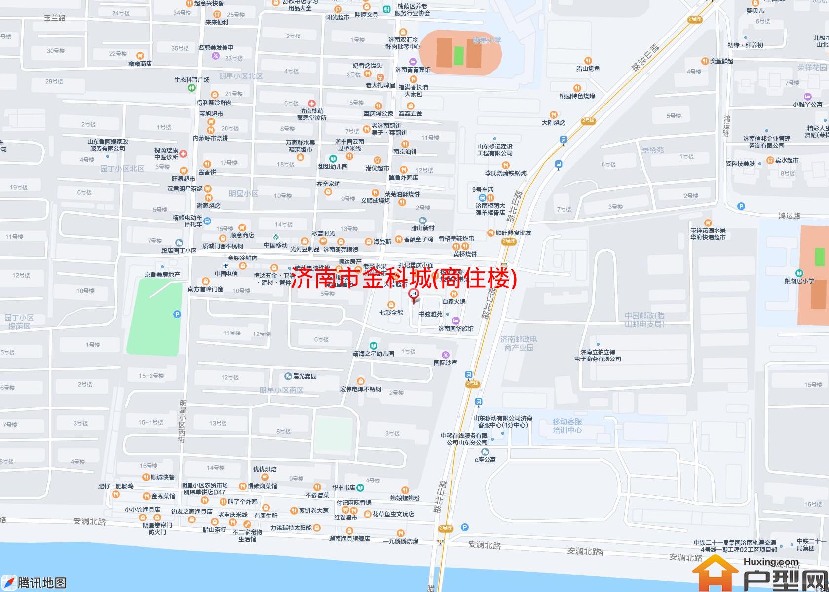 金科城(商住楼)小区 - 户型网