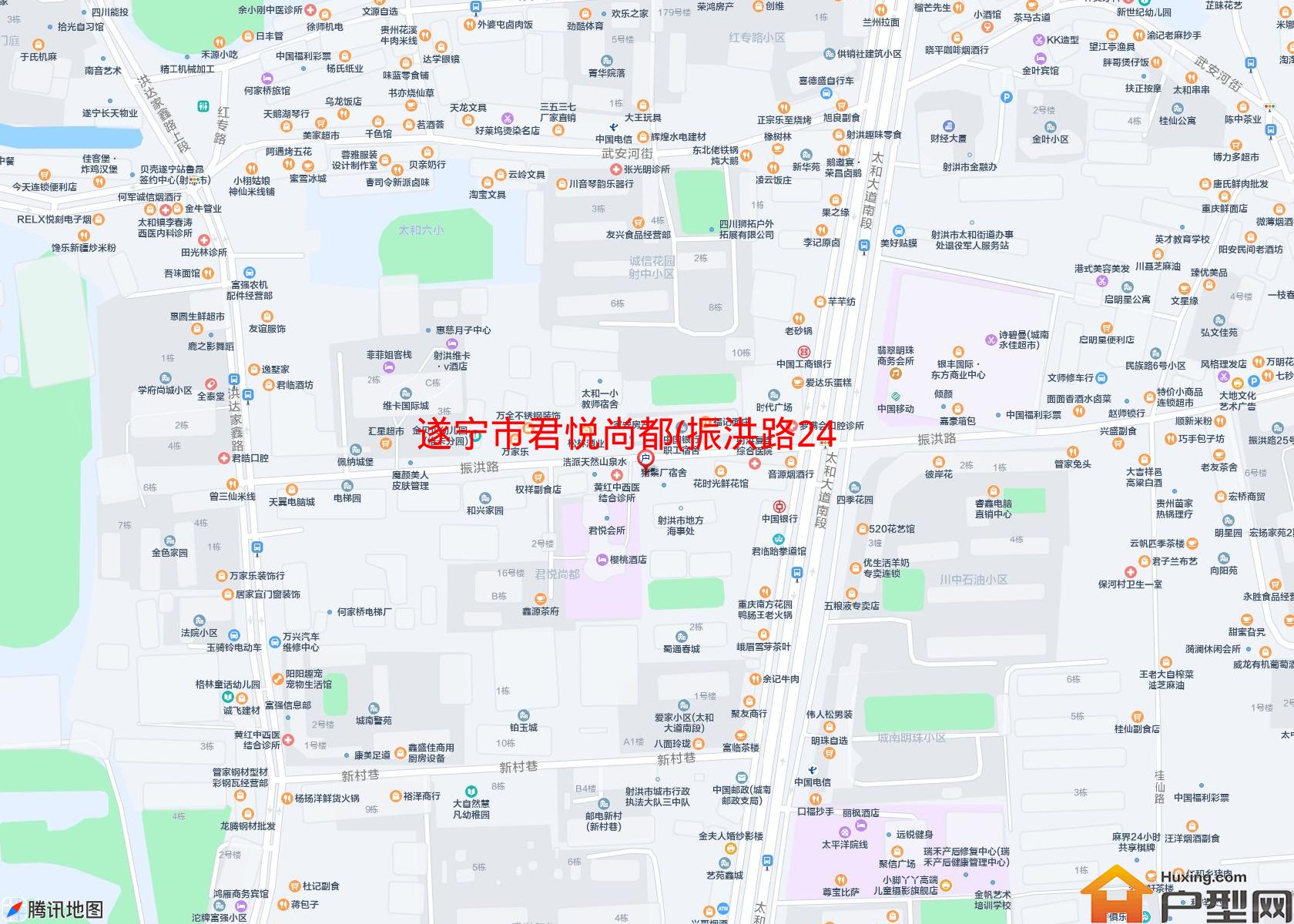 君悦尚都(振洪路249号)小区 - 户型网