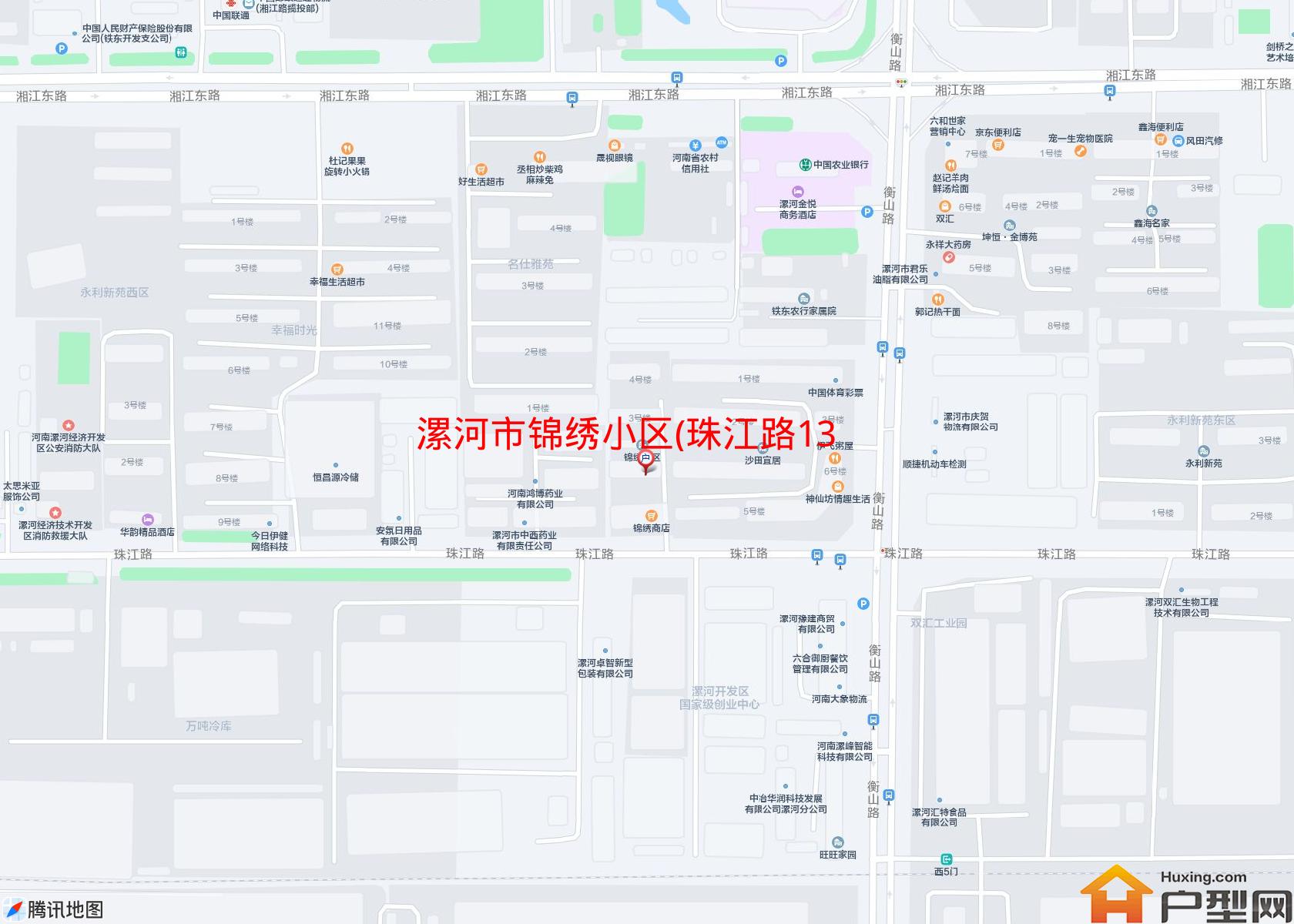 锦绣小区(珠江路13号)小区 - 户型网