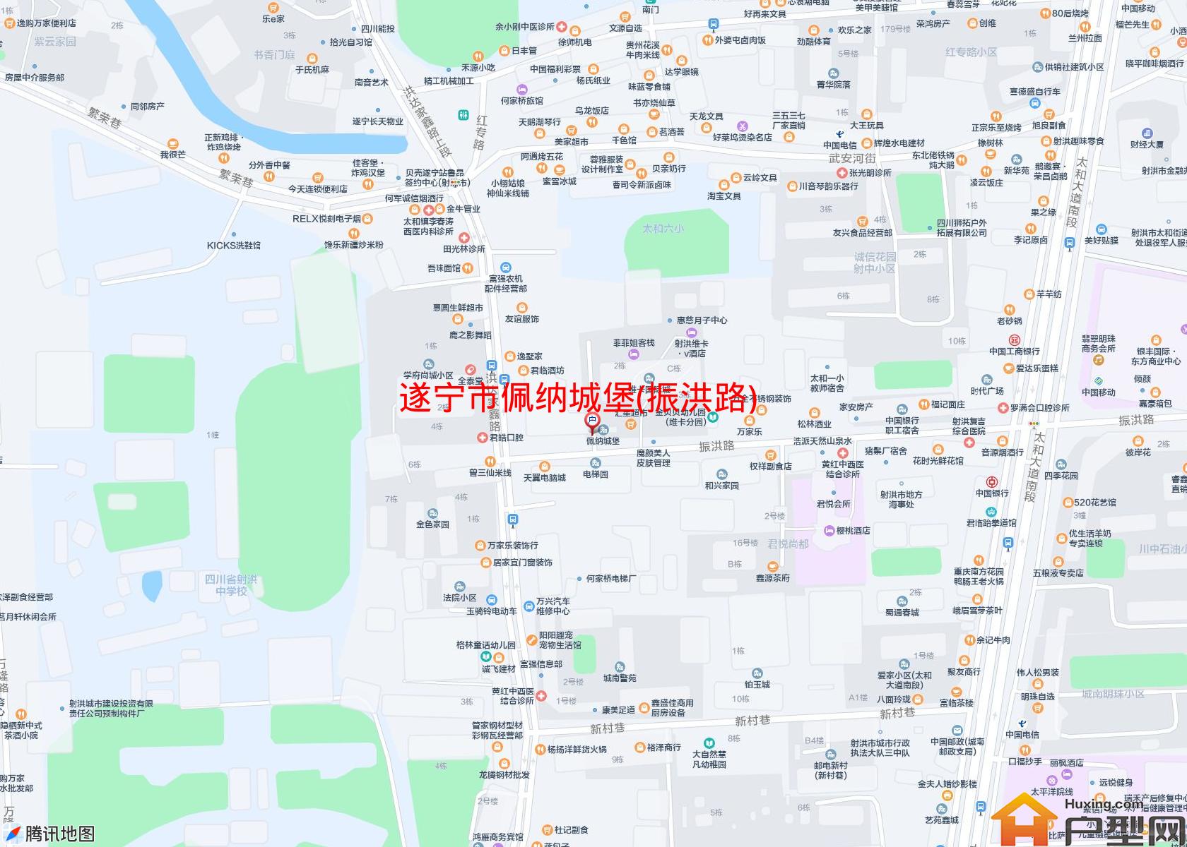 佩纳城堡(振洪路)小区 - 户型网