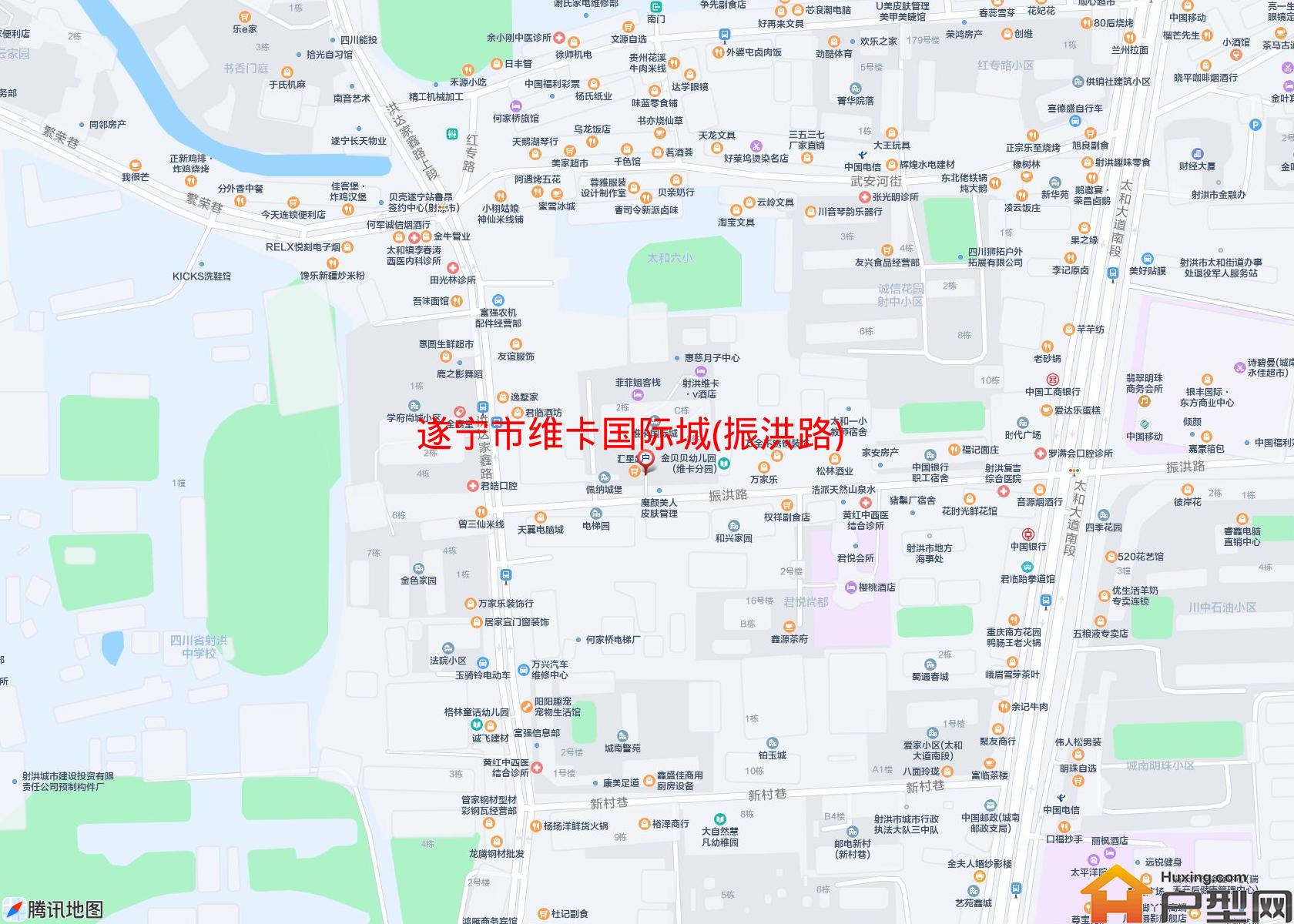 维卡国际城(振洪路)小区 - 户型网