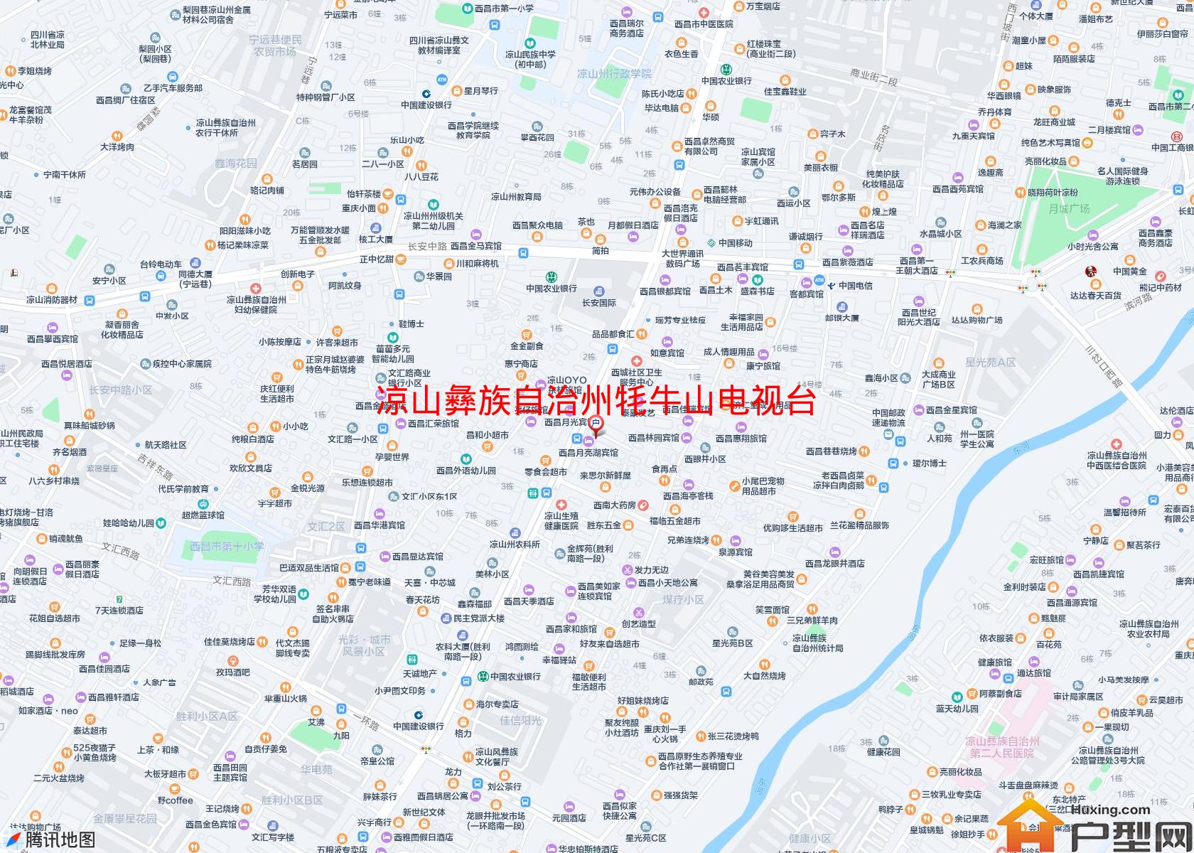 牦牛山电视台住宅区小区 - 户型网