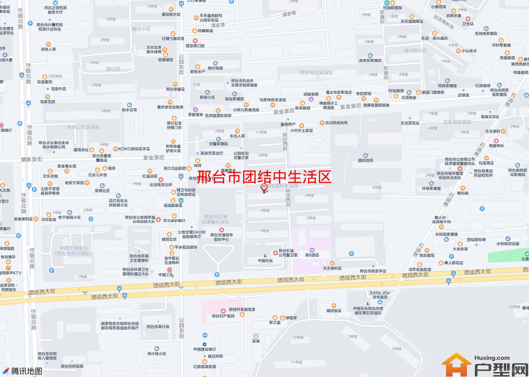 团结中生活区小区 - 户型网