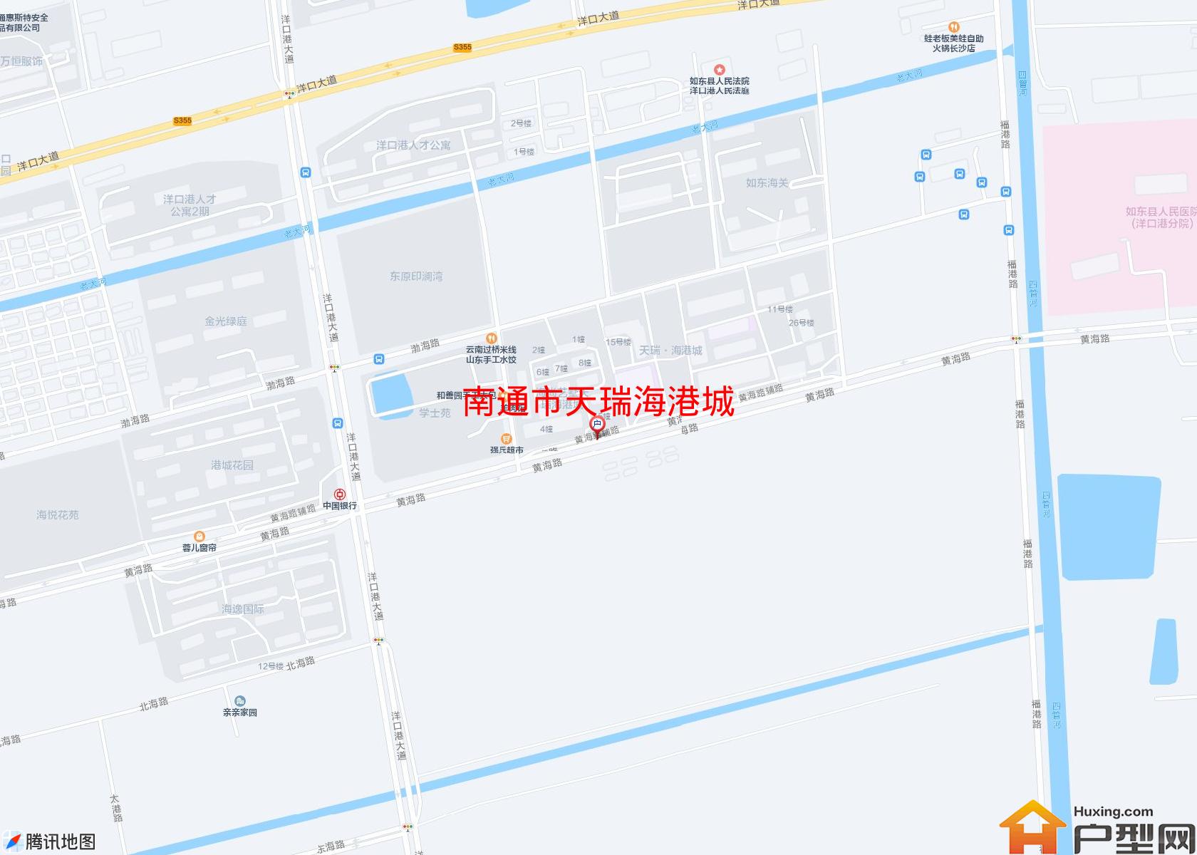 天瑞海港城小区 - 户型网