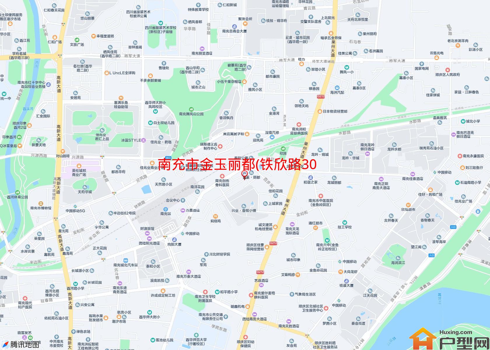金玉丽都(铁欣路308号)小区 - 户型网