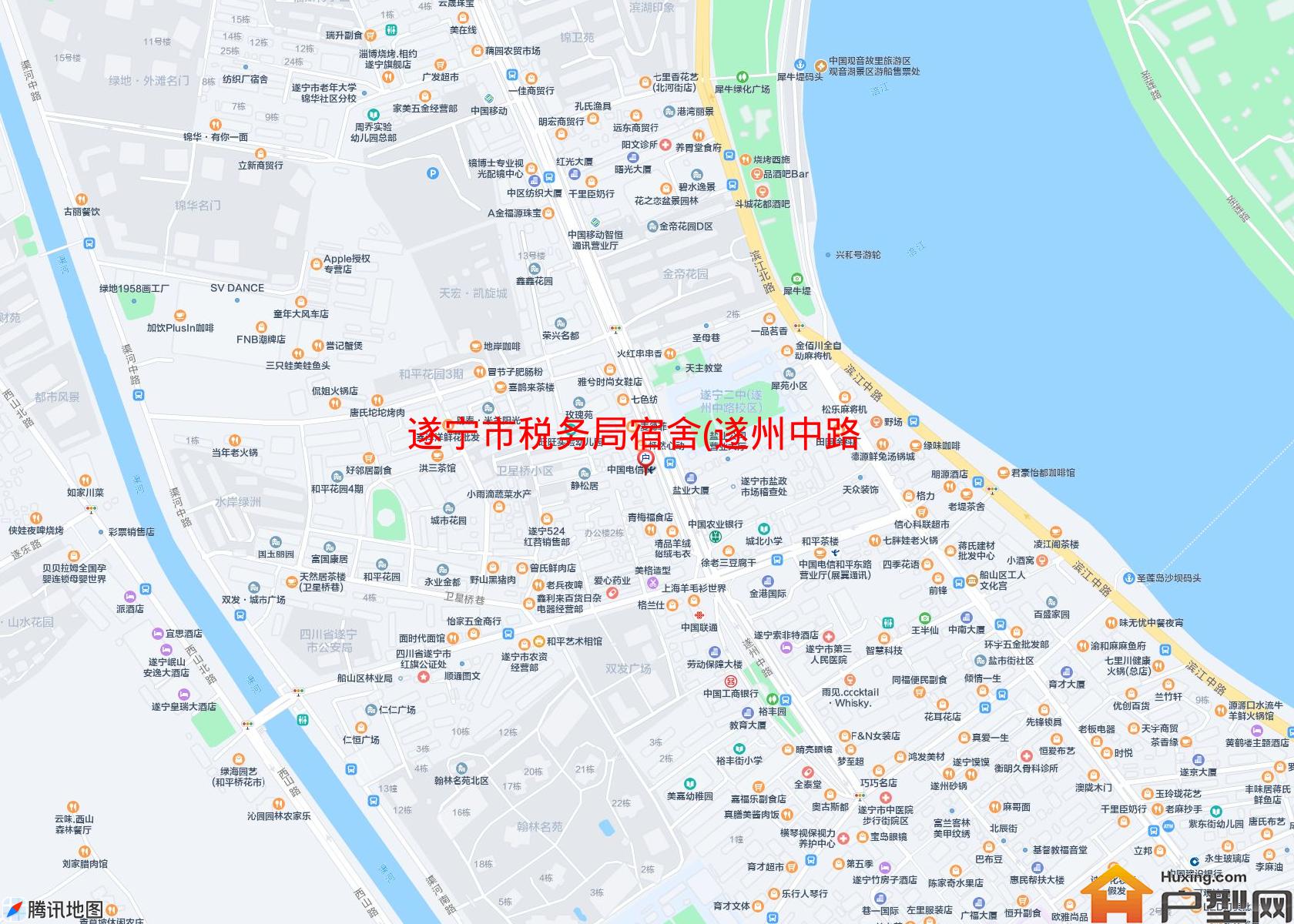 税务局宿舍(遂州中路393号)小区 - 户型网
