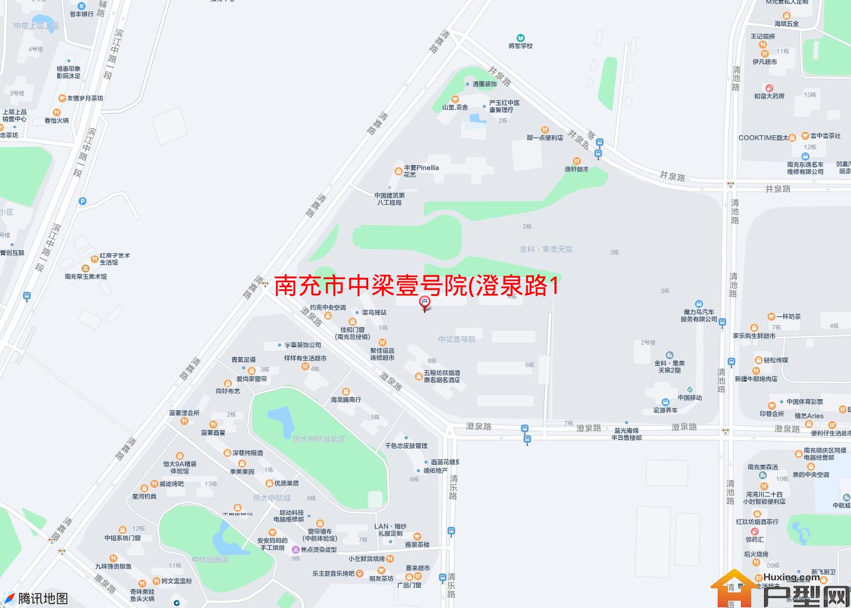 中梁壹号院(澄泉路19号)小区 - 户型网