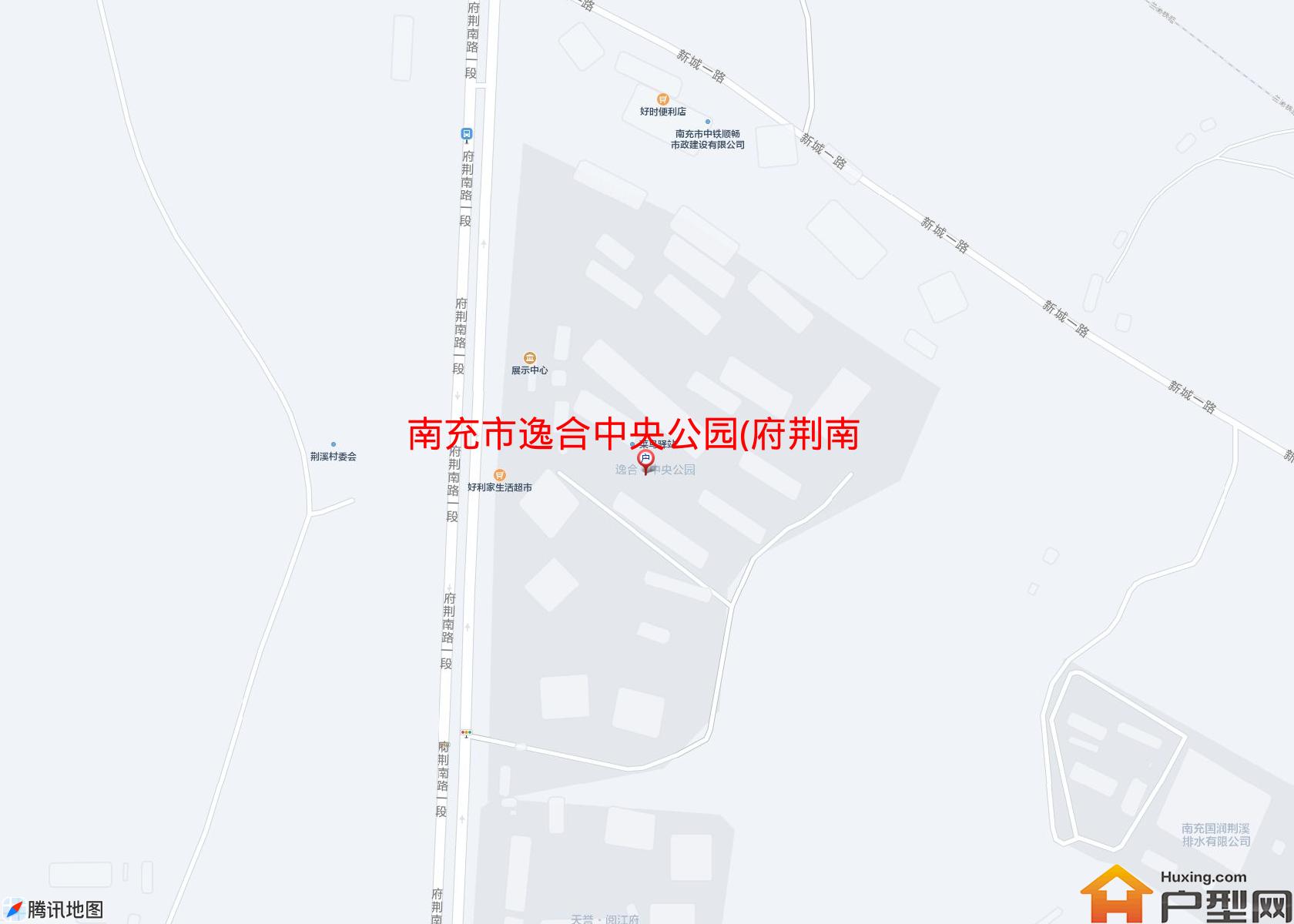 逸合中央公园(府荆南路一段282号)小区 - 户型网
