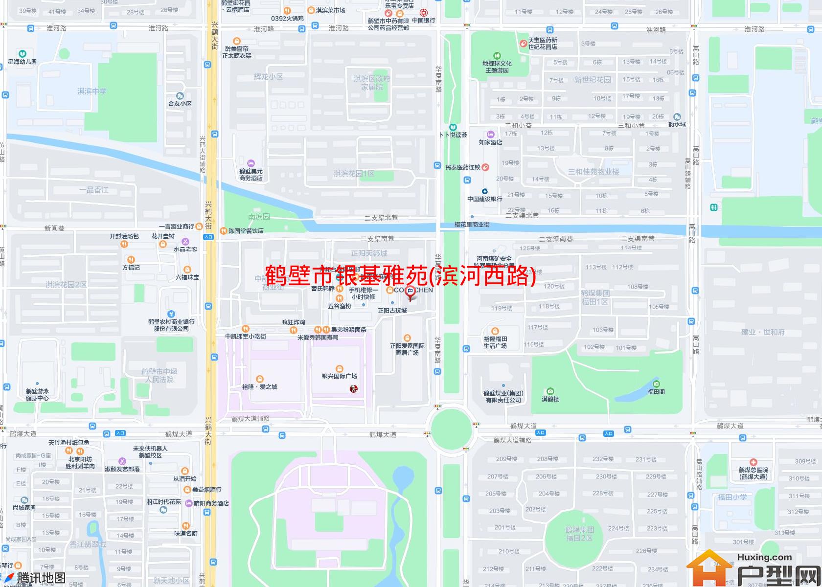 银基雅苑(滨河西路)小区 - 户型网
