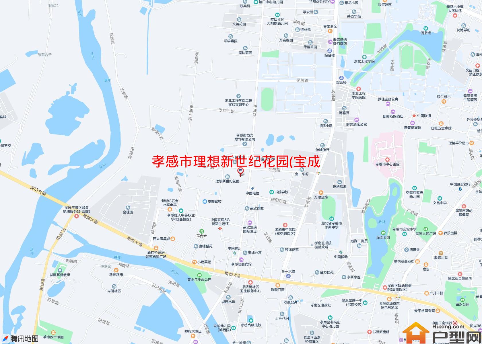 理想新世纪花园(宝成路)小区 - 户型网