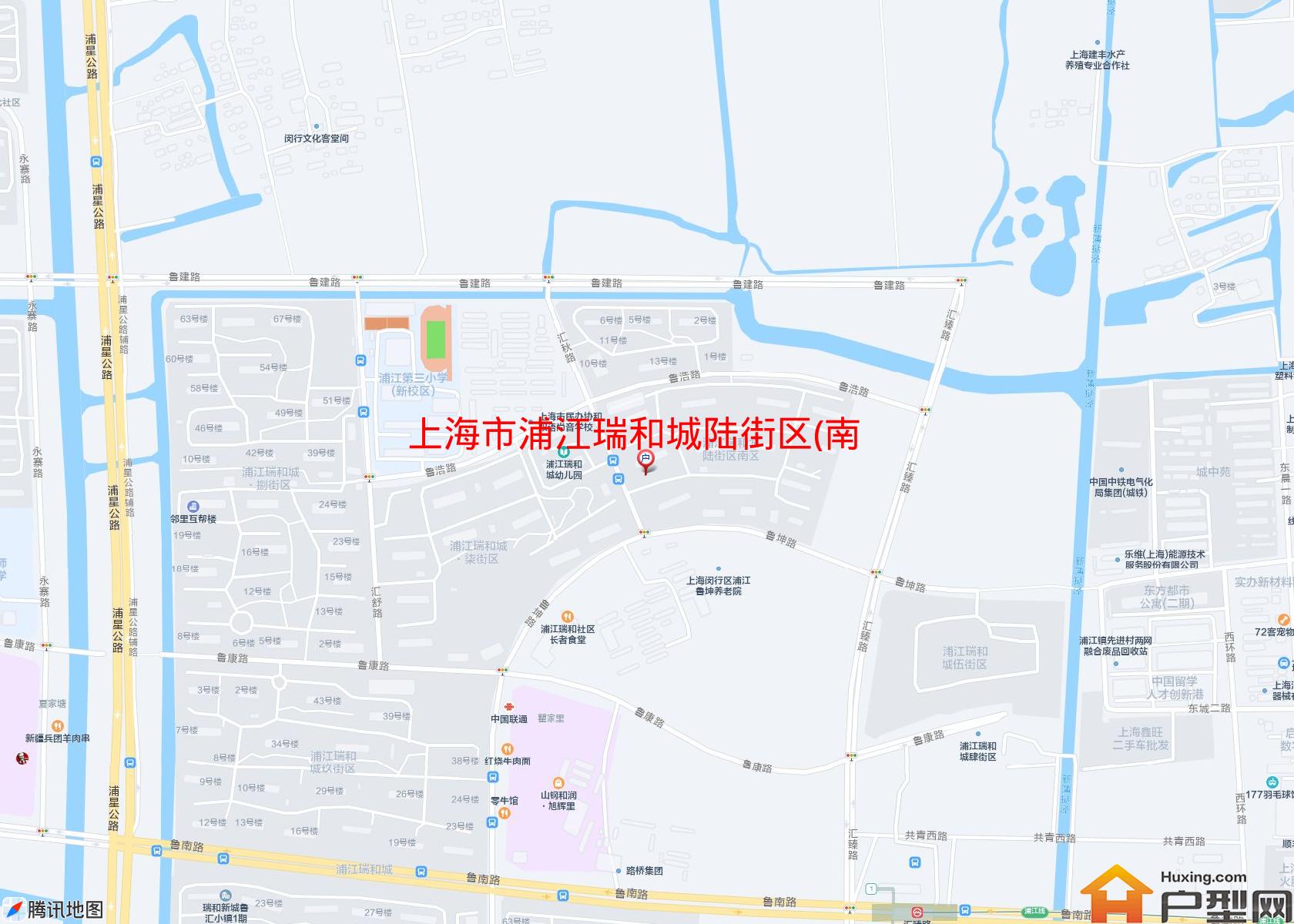 浦江瑞和城陆街区(南)小区 - 户型网