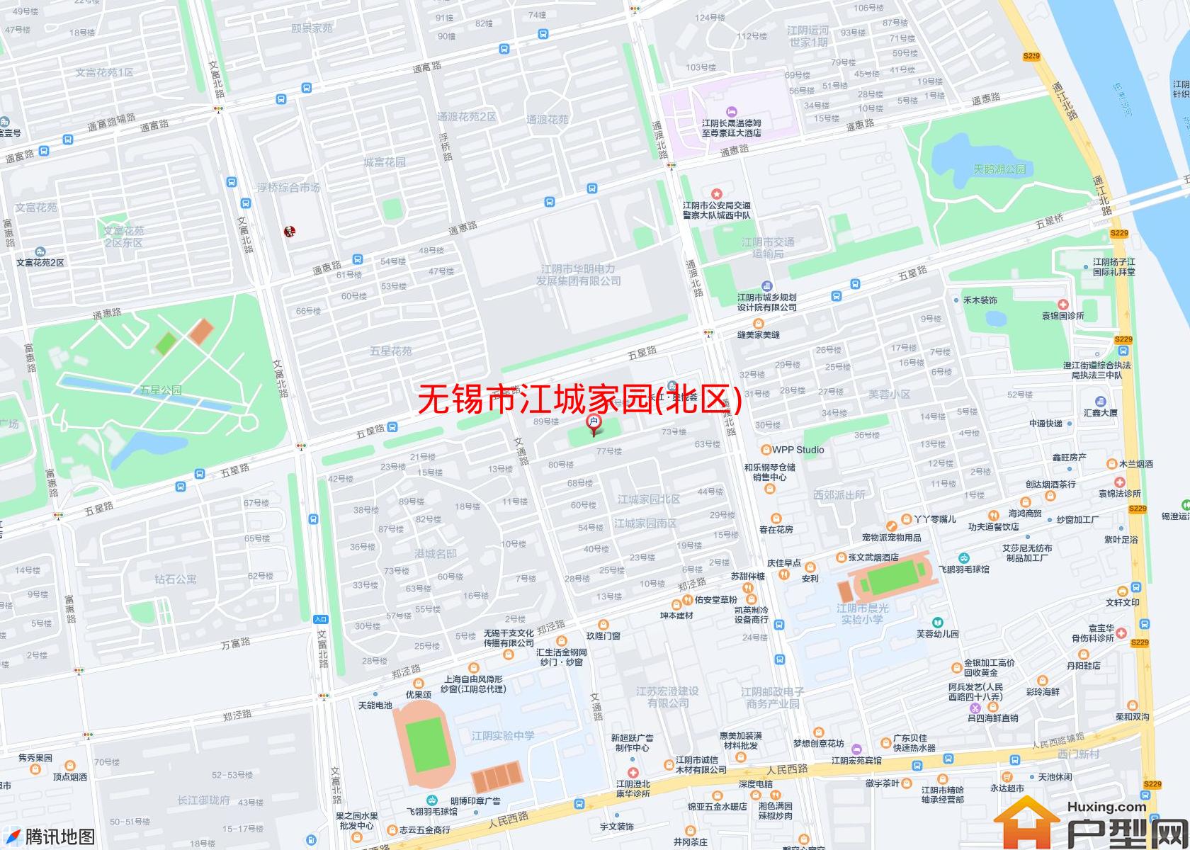 江城家园(北区)小区 - 户型网