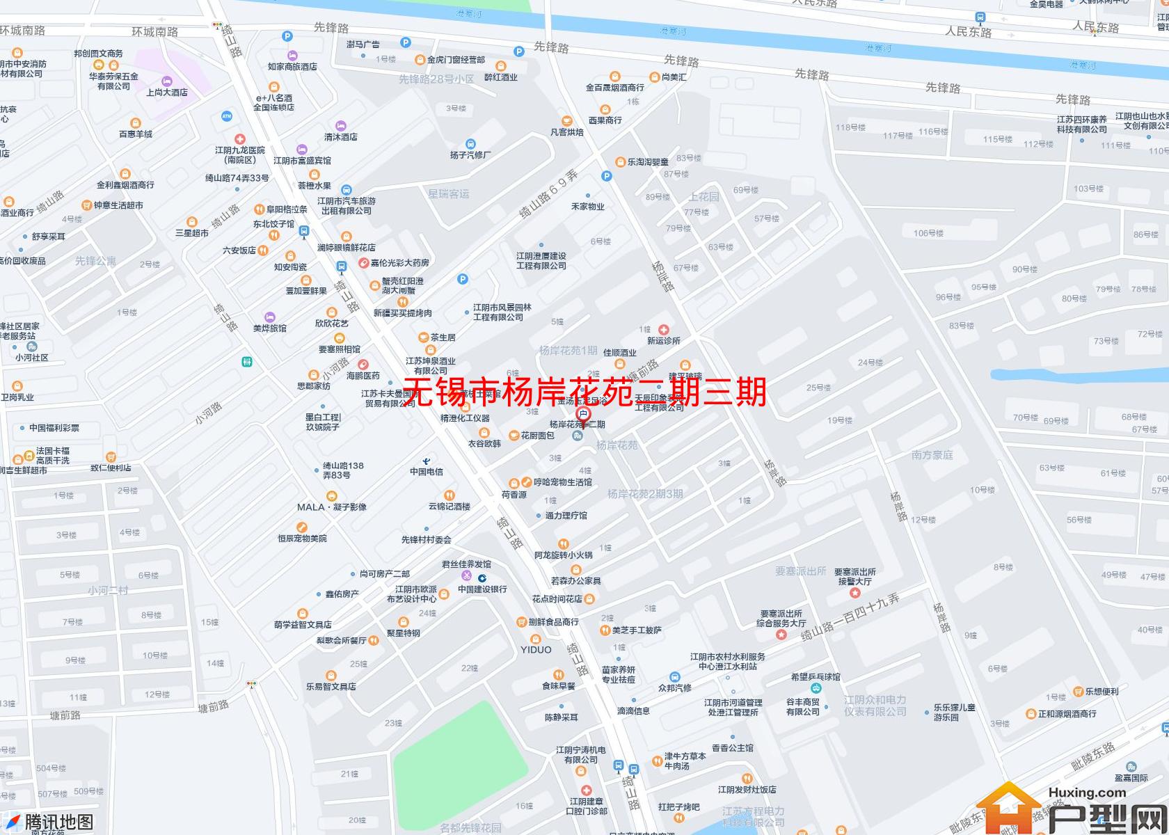 杨岸花苑二期三期小区 - 户型网