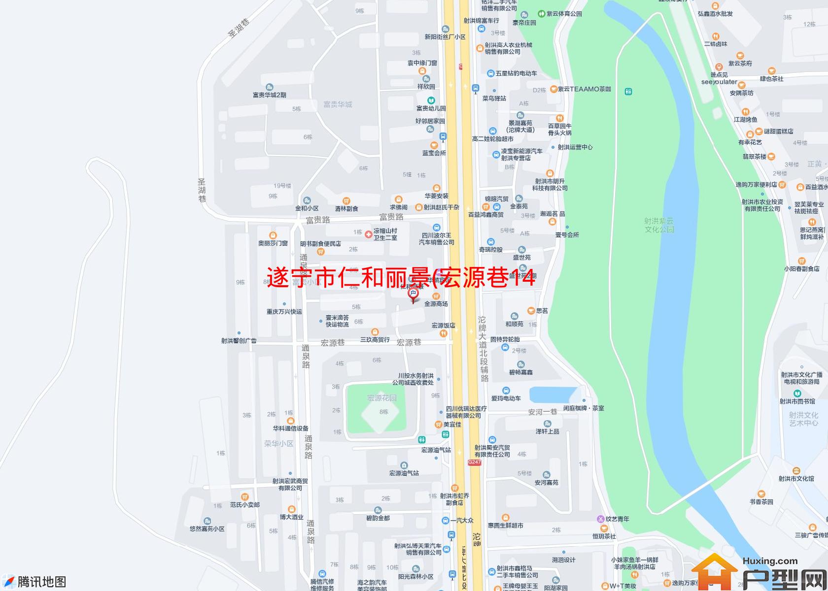 仁和丽景(宏源巷14号)小区 - 户型网