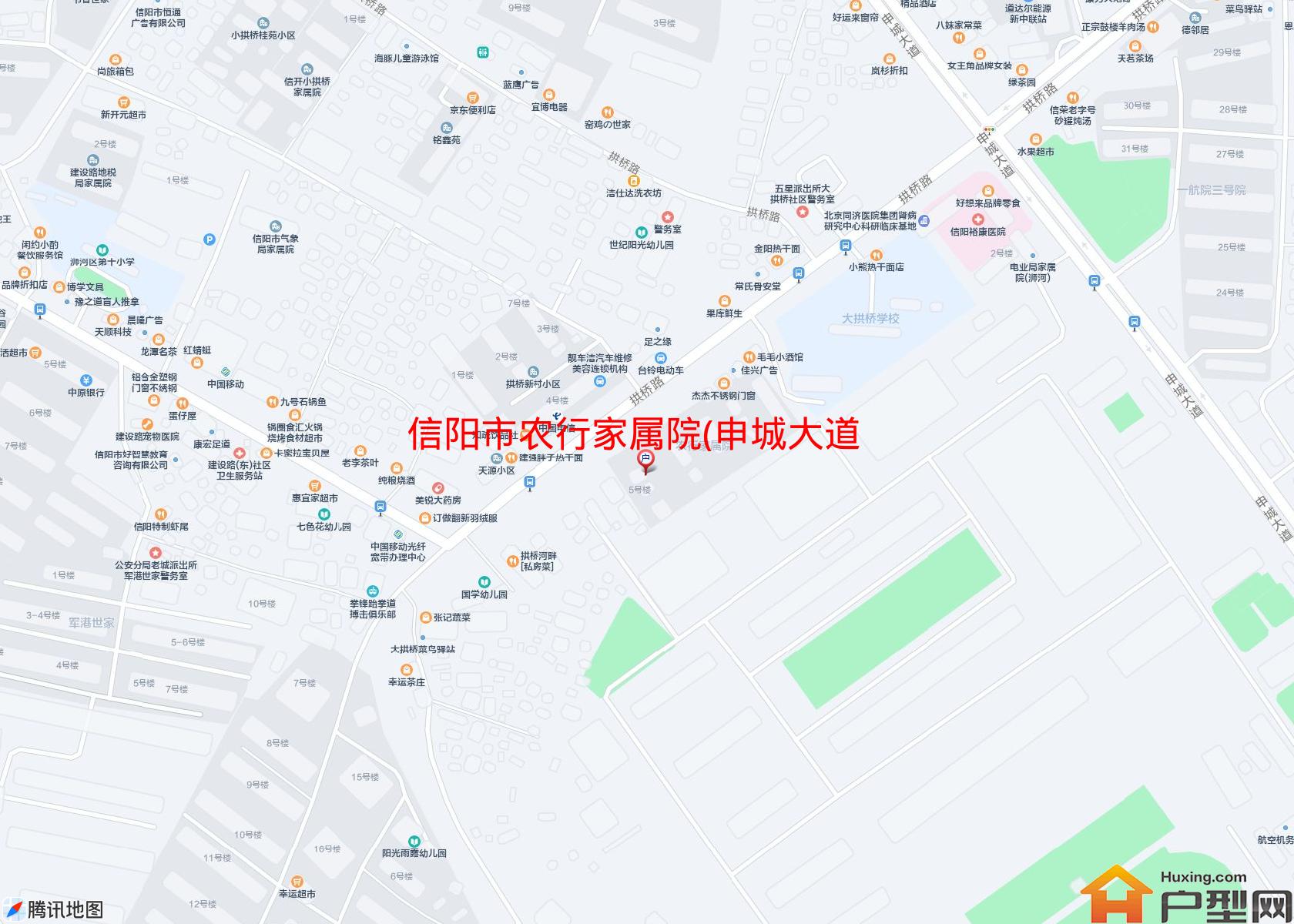农行家属院(申城大道)小区 - 户型网