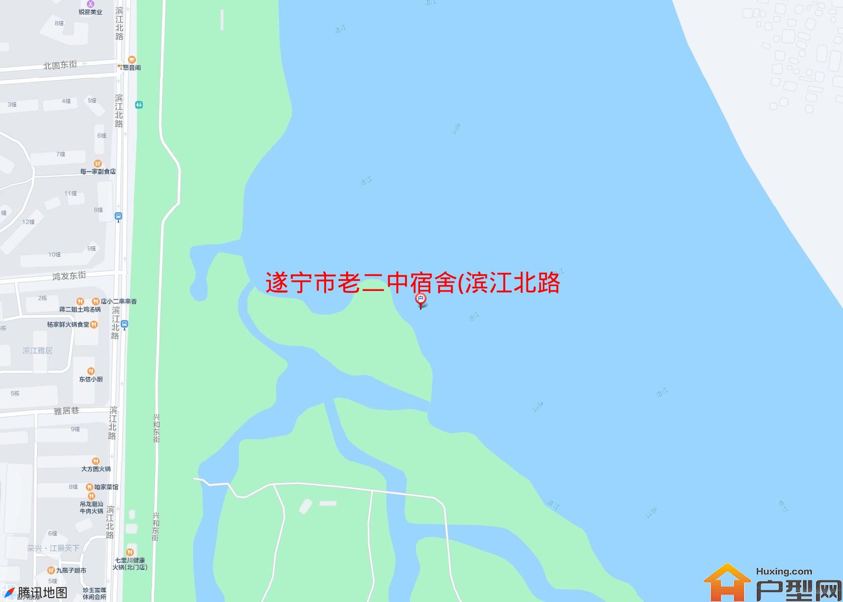 老二中宿舍(滨江北路1号)小区 - 户型网