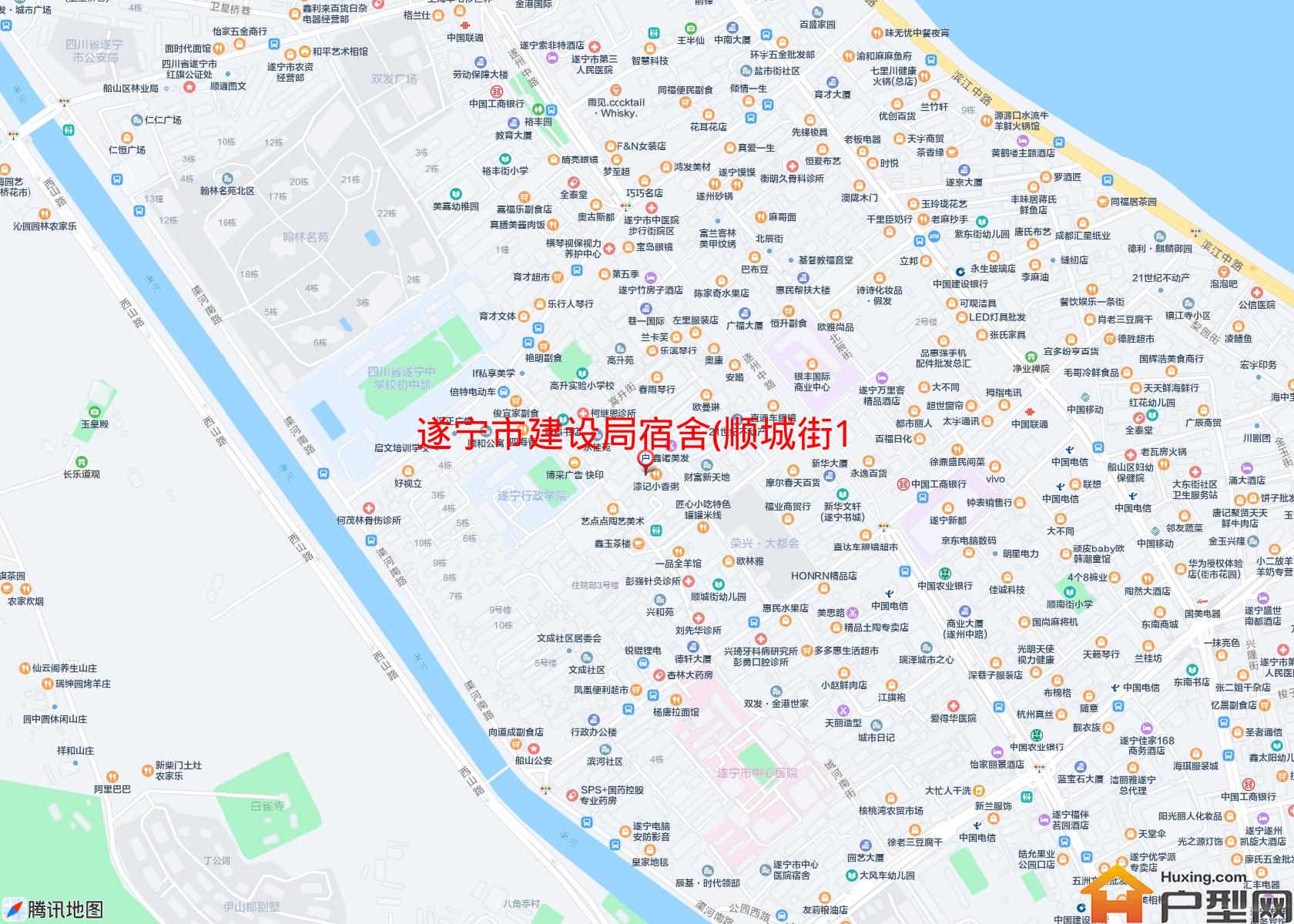 建设局宿舍(顺城街101号)小区 - 户型网
