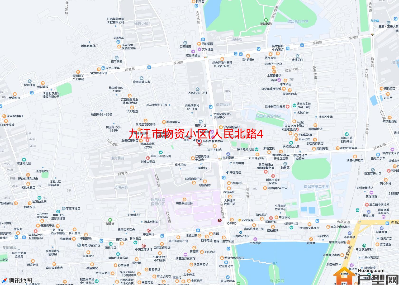 物资小区(人民北路42号)小区 - 户型网