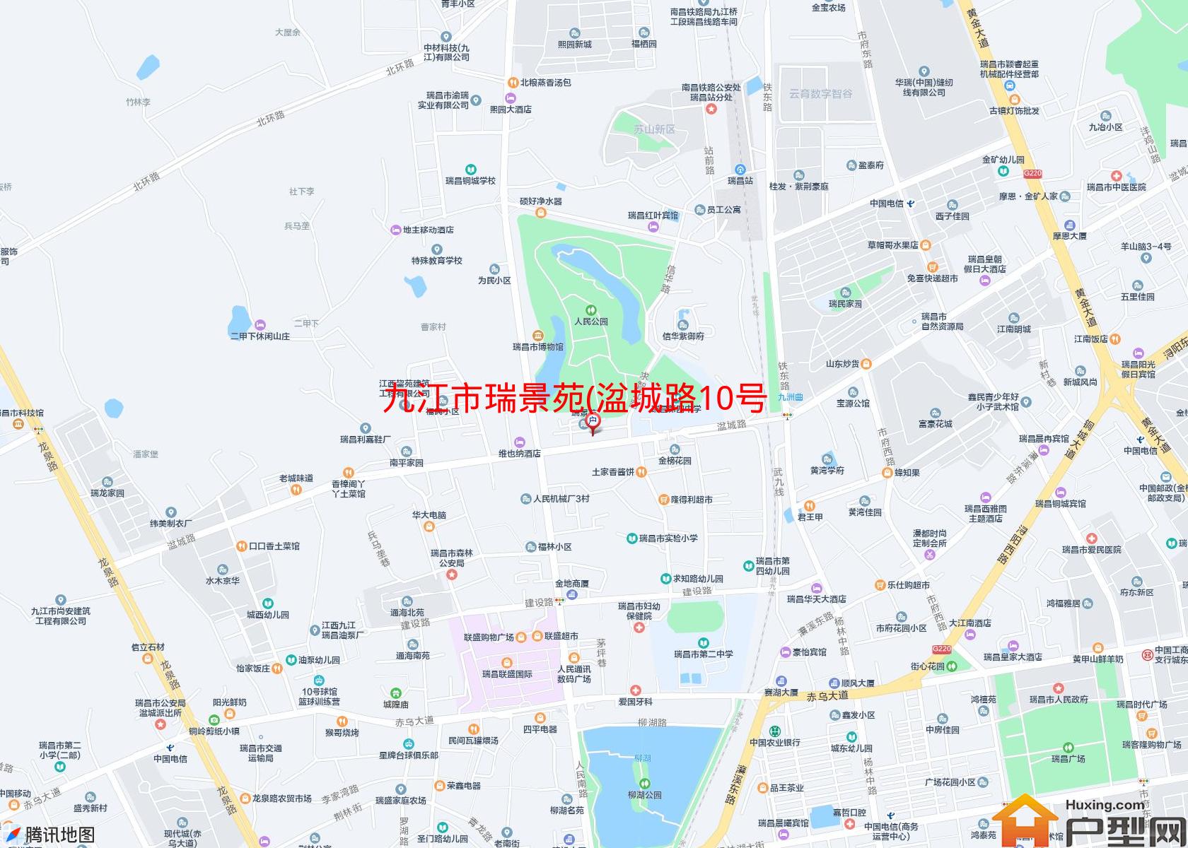 瑞景苑(湓城路10号)小区 - 户型网