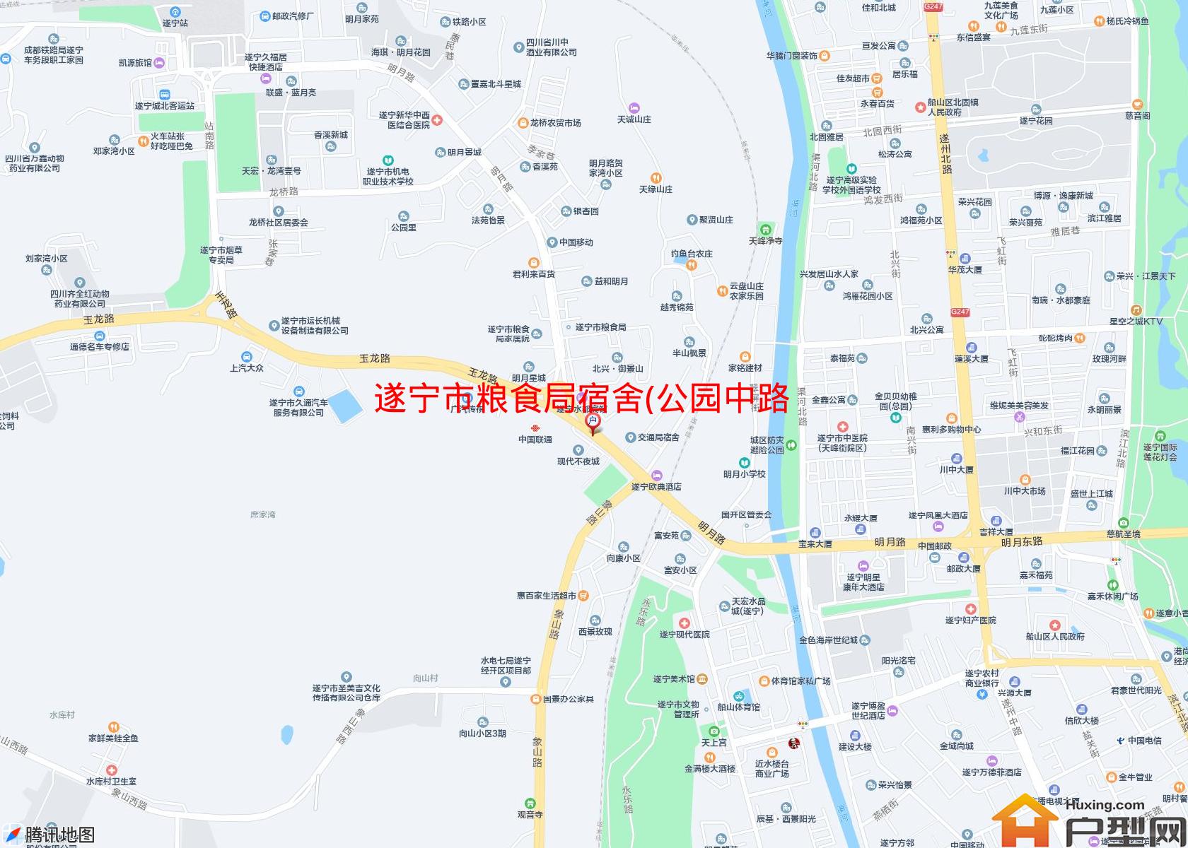 粮食局宿舍(公园中路18号)小区 - 户型网