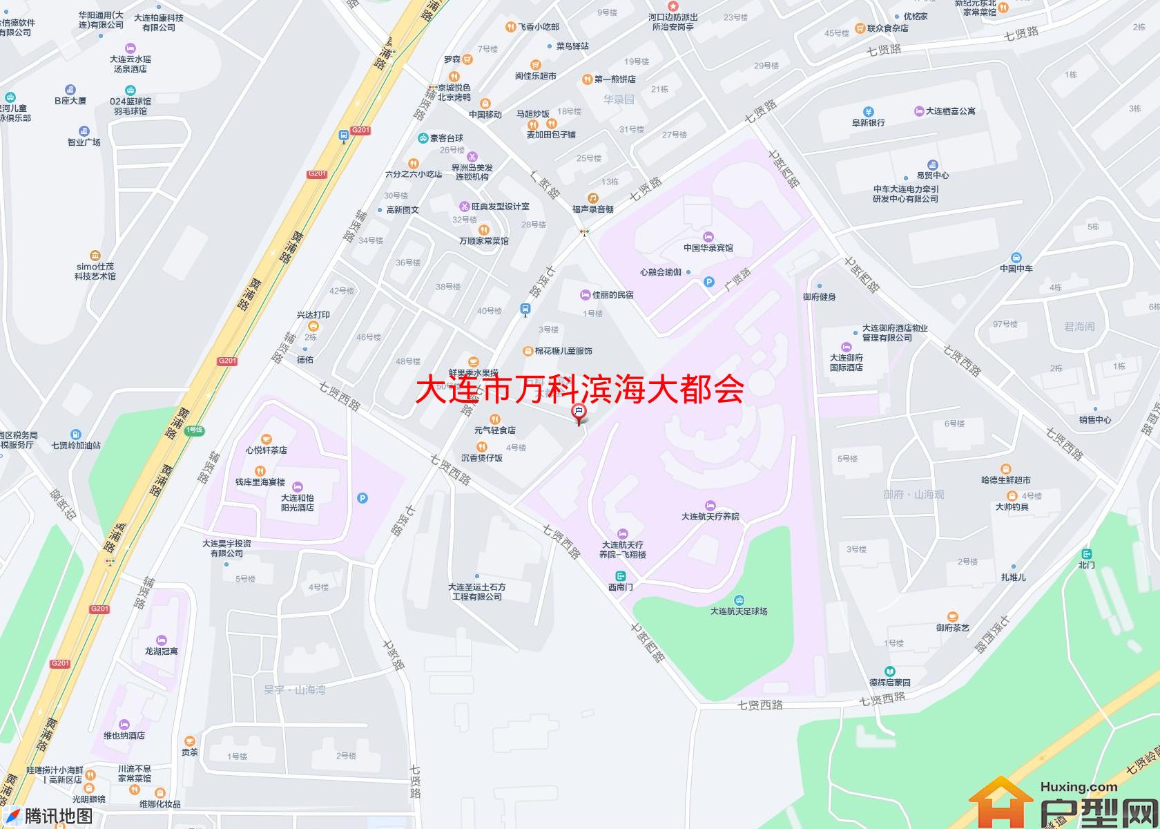 万科滨海大都会小区 - 户型网