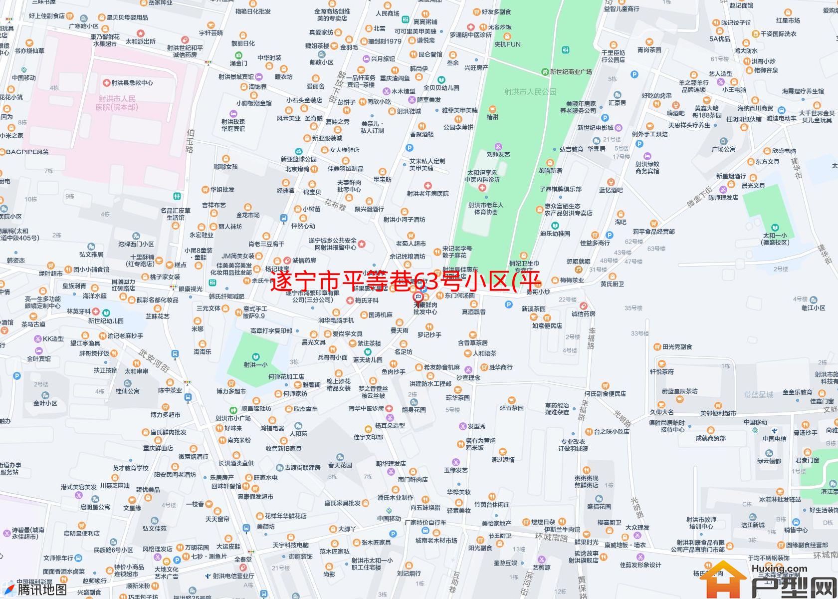 平等巷63号小区(平等巷63号)小区 - 户型网