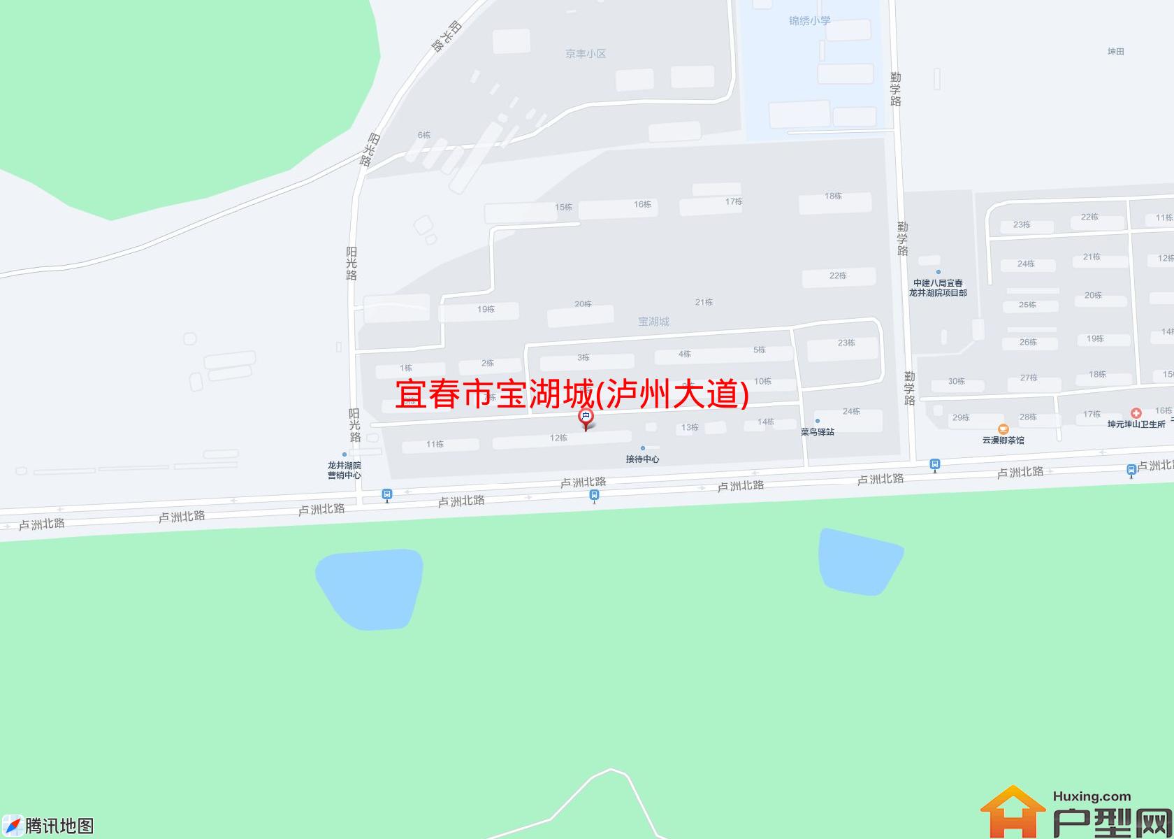 宝湖城(泸州大道)小区 - 户型网