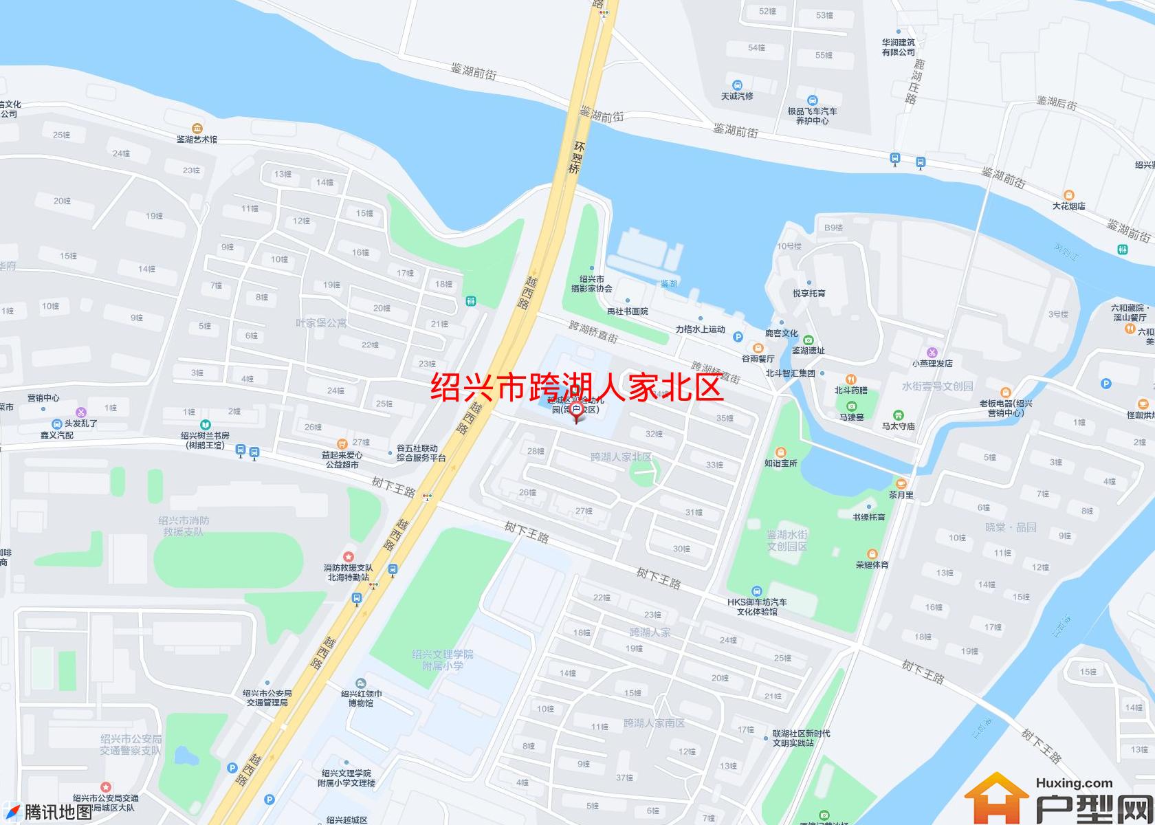 跨湖人家北区小区 - 户型网