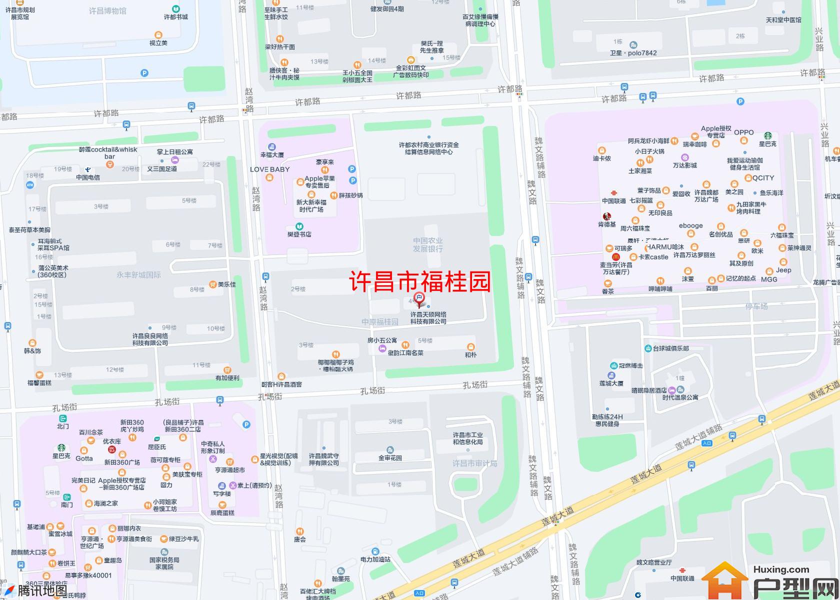 福桂园小区 - 户型网
