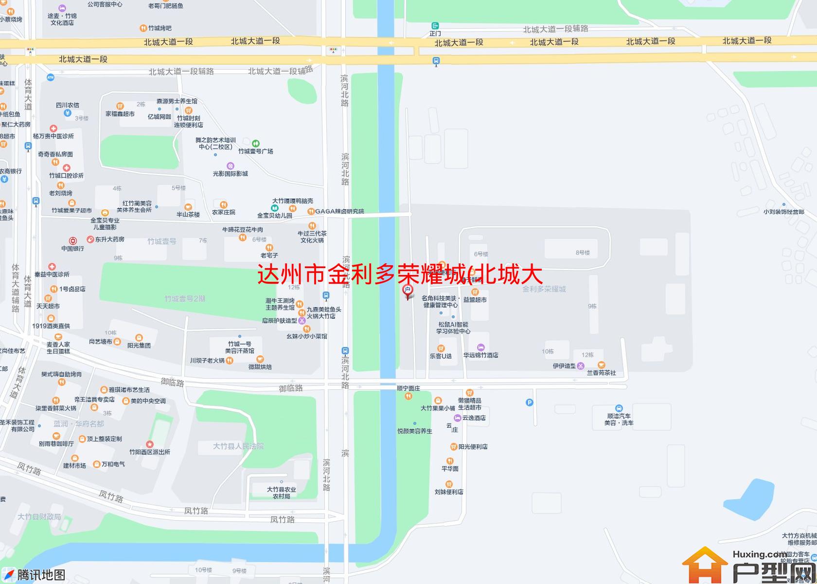 金利多荣耀城(北城大道一段)小区 - 户型网