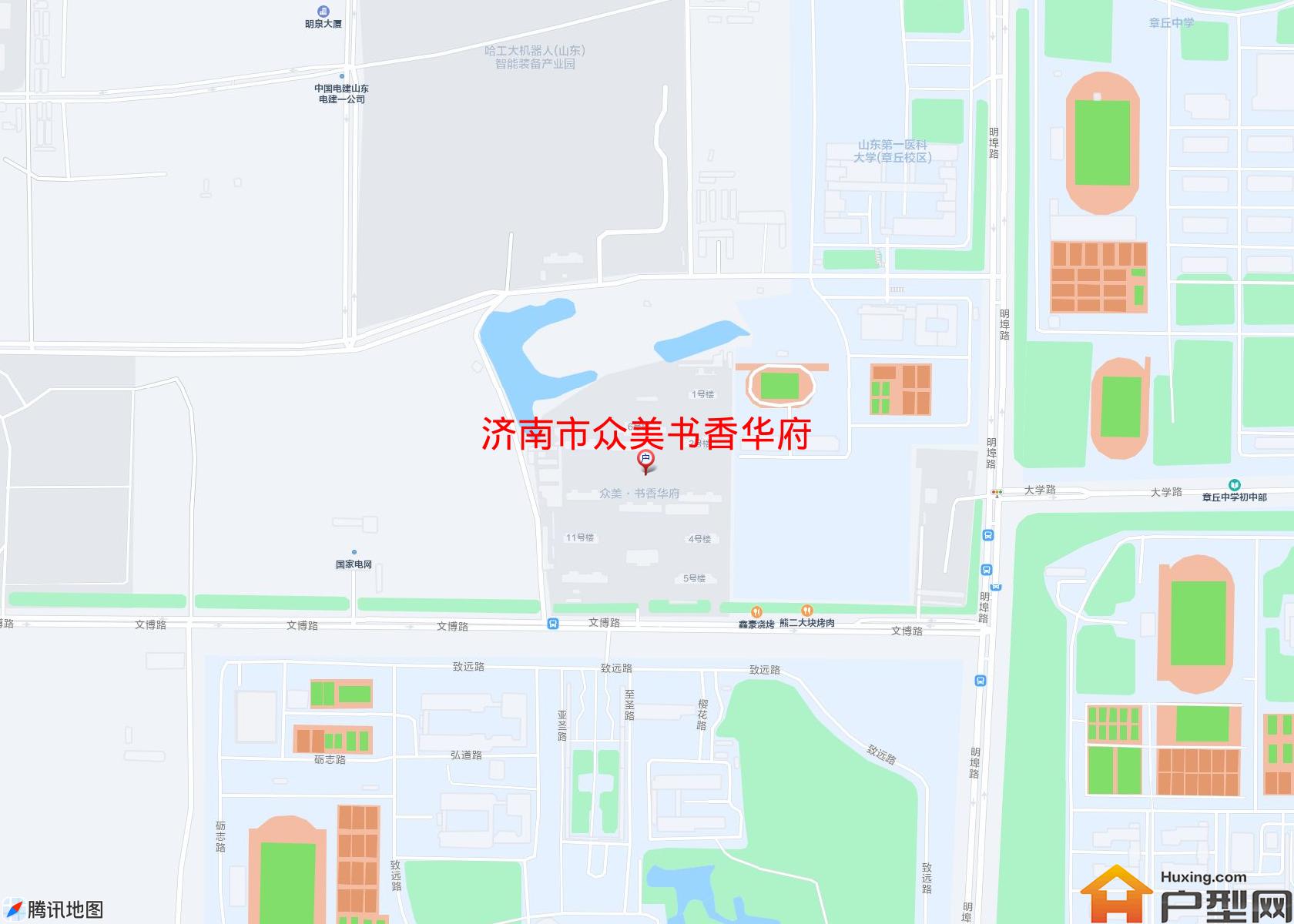 众美书香华府小区 - 户型网