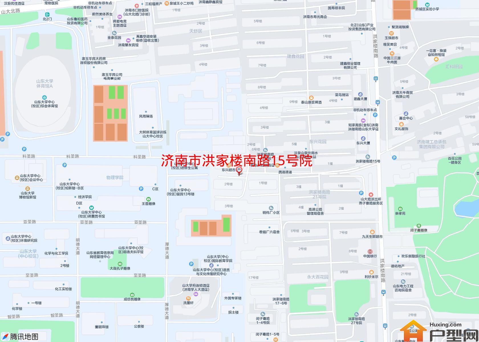 洪家楼南路15号院小区 - 户型网