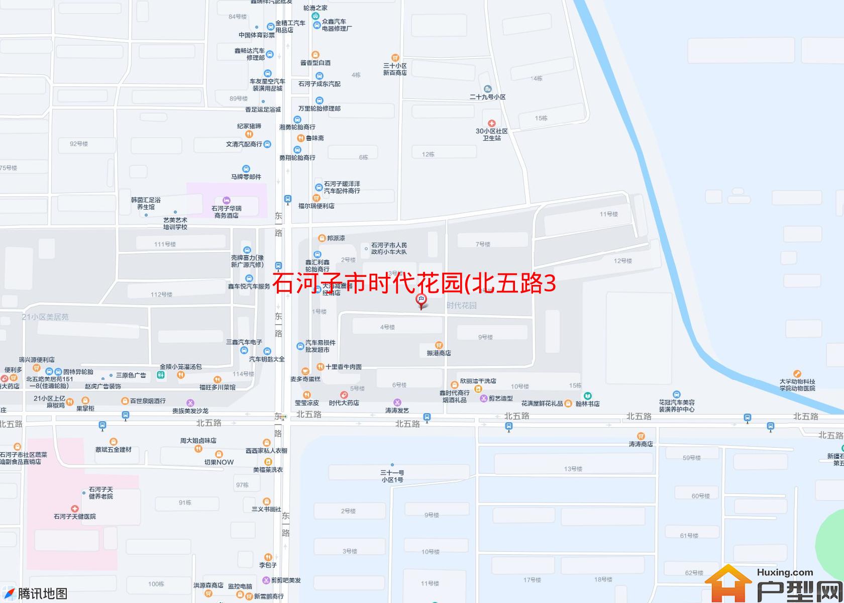 时代花园(北五路30号)小区 - 户型网