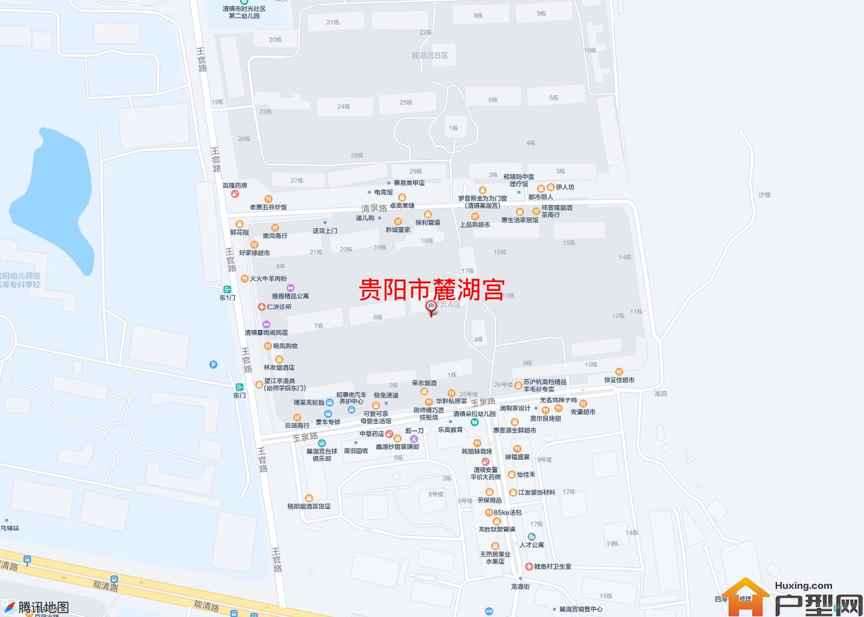 麓湖宫小区 - 户型网