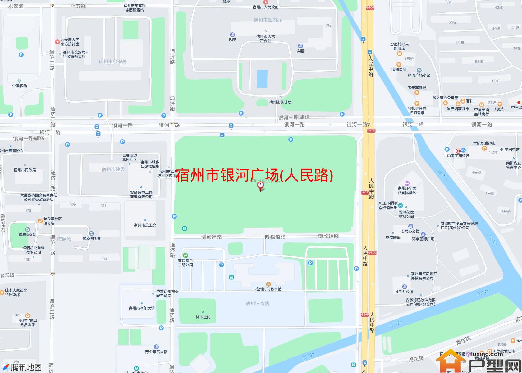 银河广场(人民路)小区 - 户型网