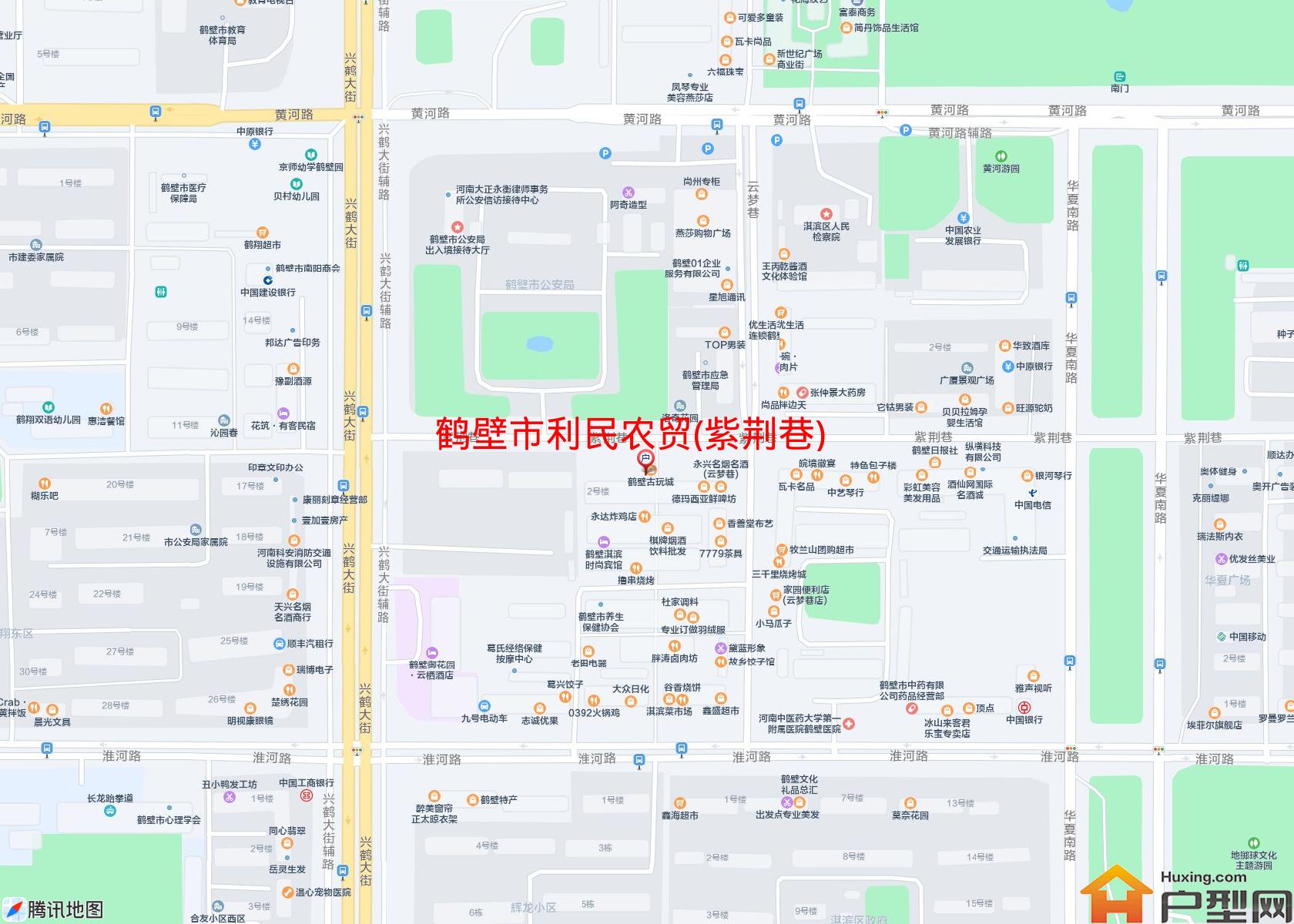 利民农贸(紫荆巷)小区 - 户型网