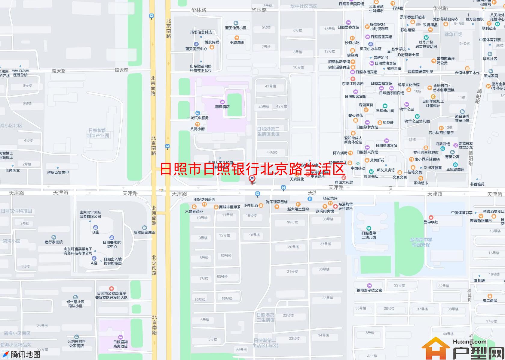 日照银行北京路生活区(北京路252号)小区 - 户型网