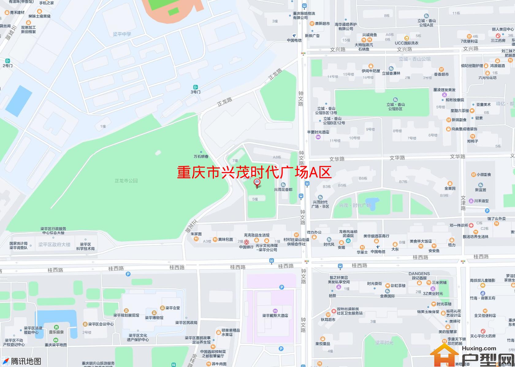 兴茂时代广场A区小区 - 户型网