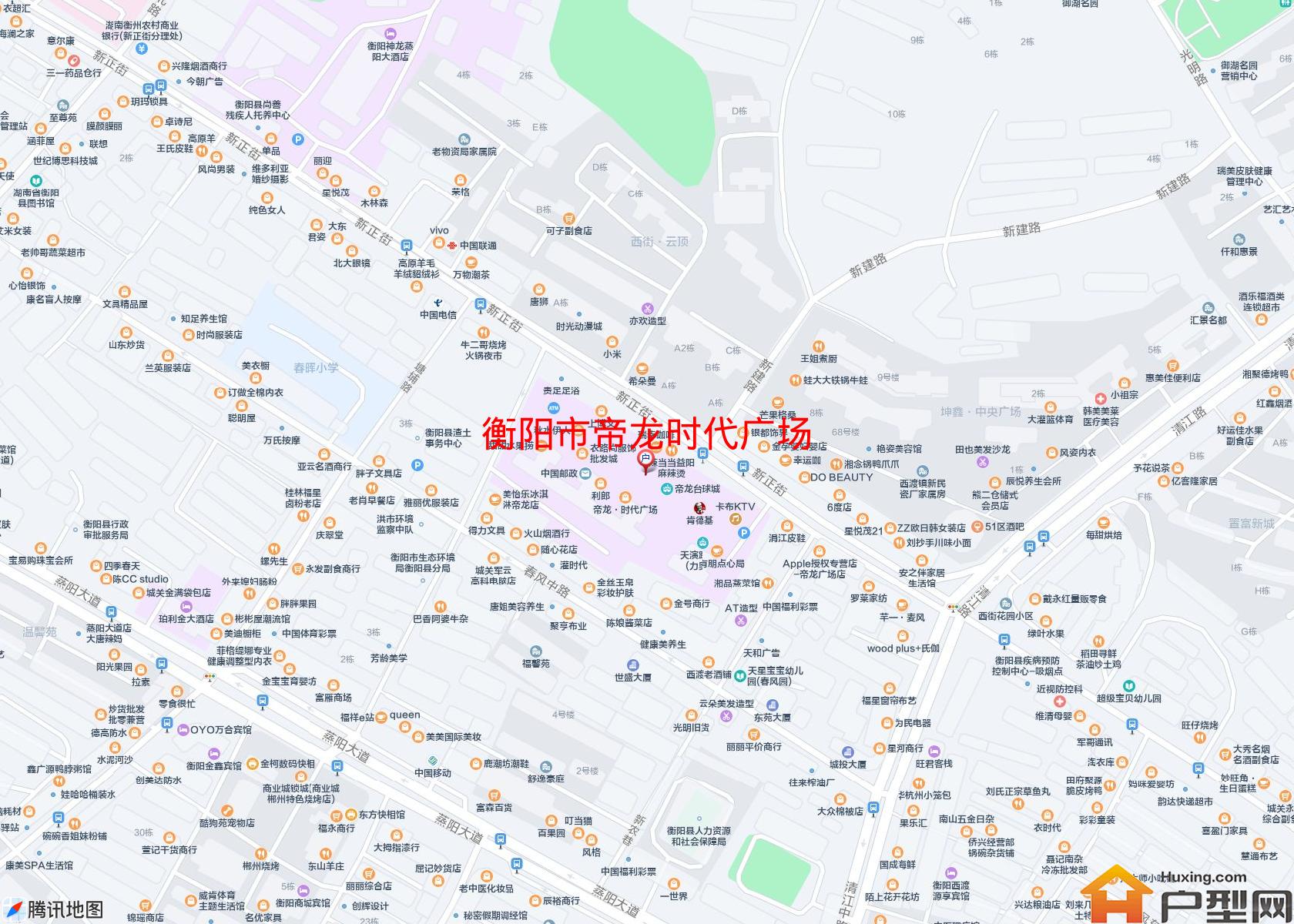 帝龙时代广场小区 - 户型网