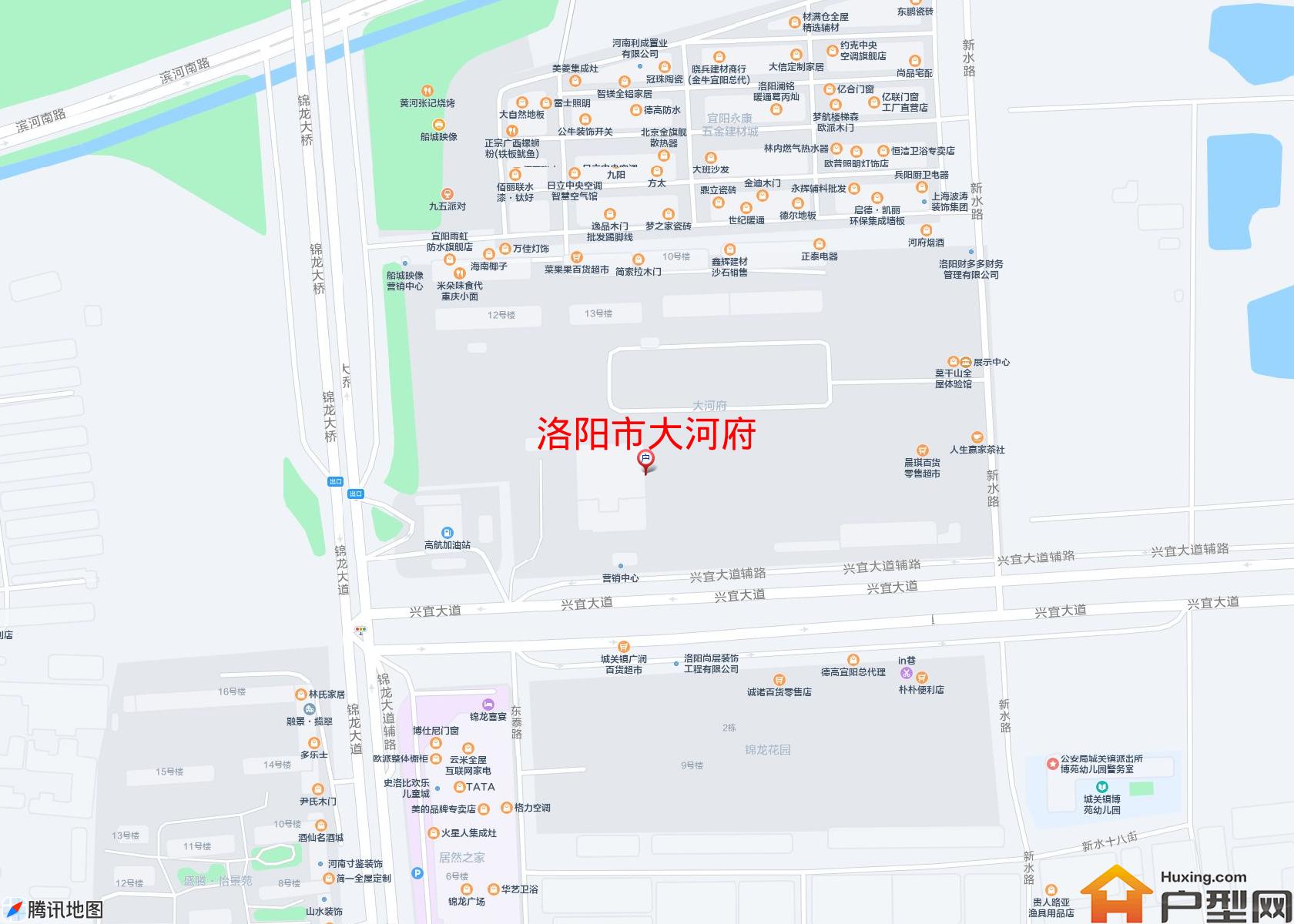 大河府小区 - 户型网