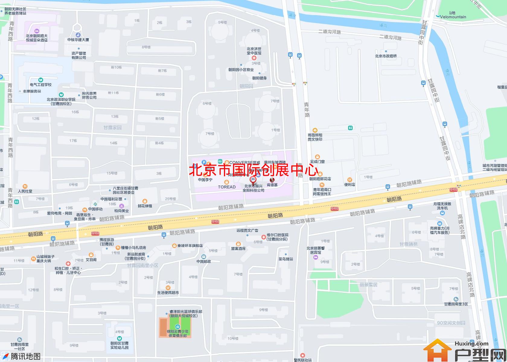国际创展中心小区 - 户型网