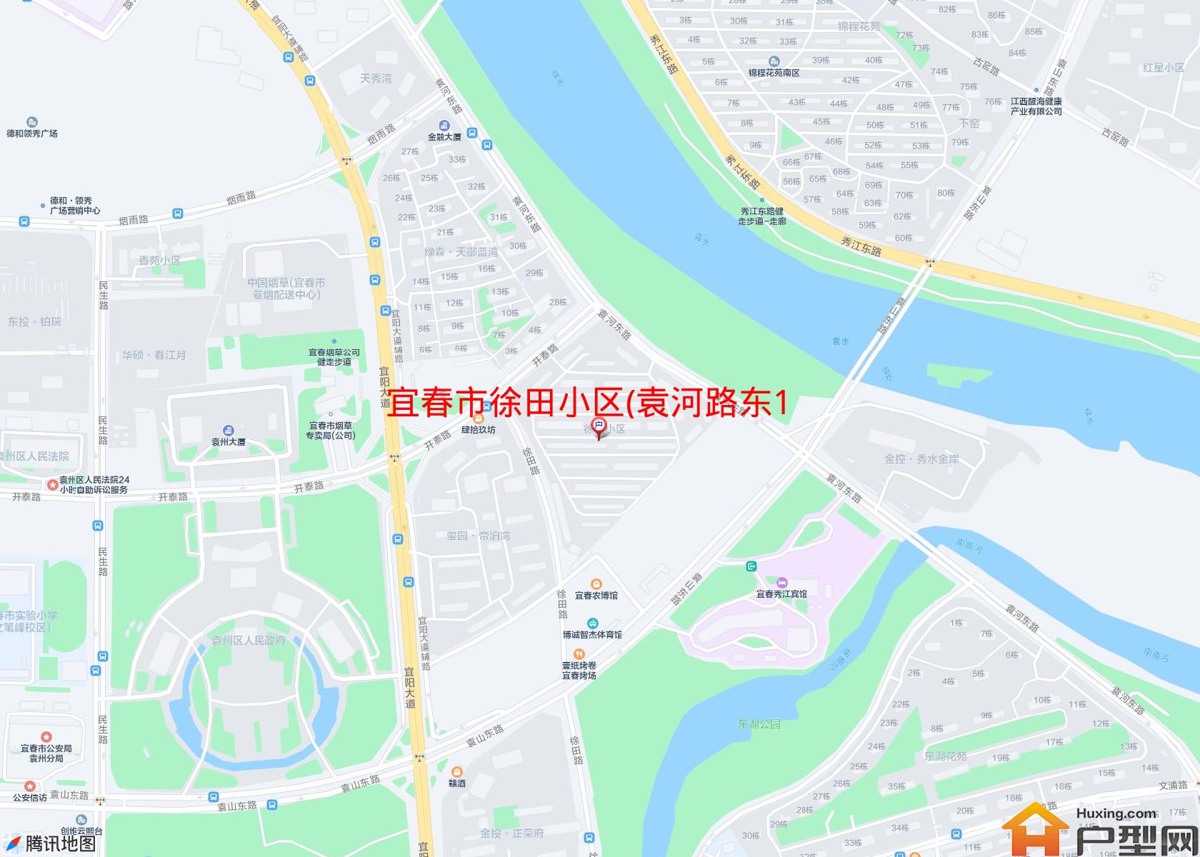 徐田小区(袁河路东1166号)小区 - 户型网