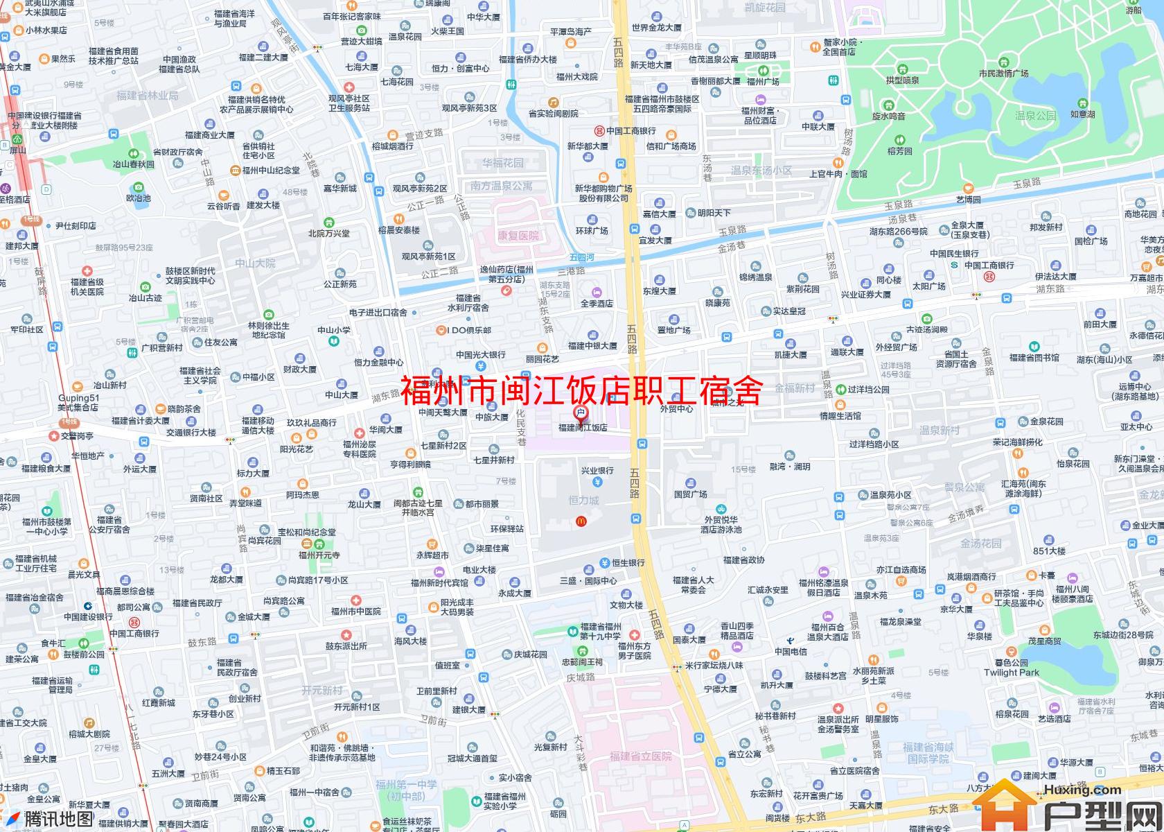 闽江饭店职工宿舍小区 - 户型网