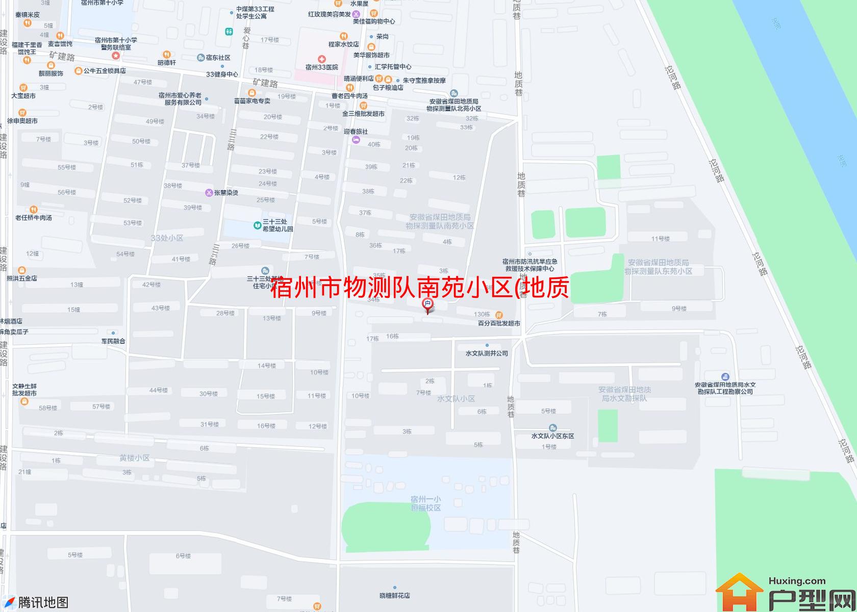 物测队南苑小区(地质巷)小区 - 户型网