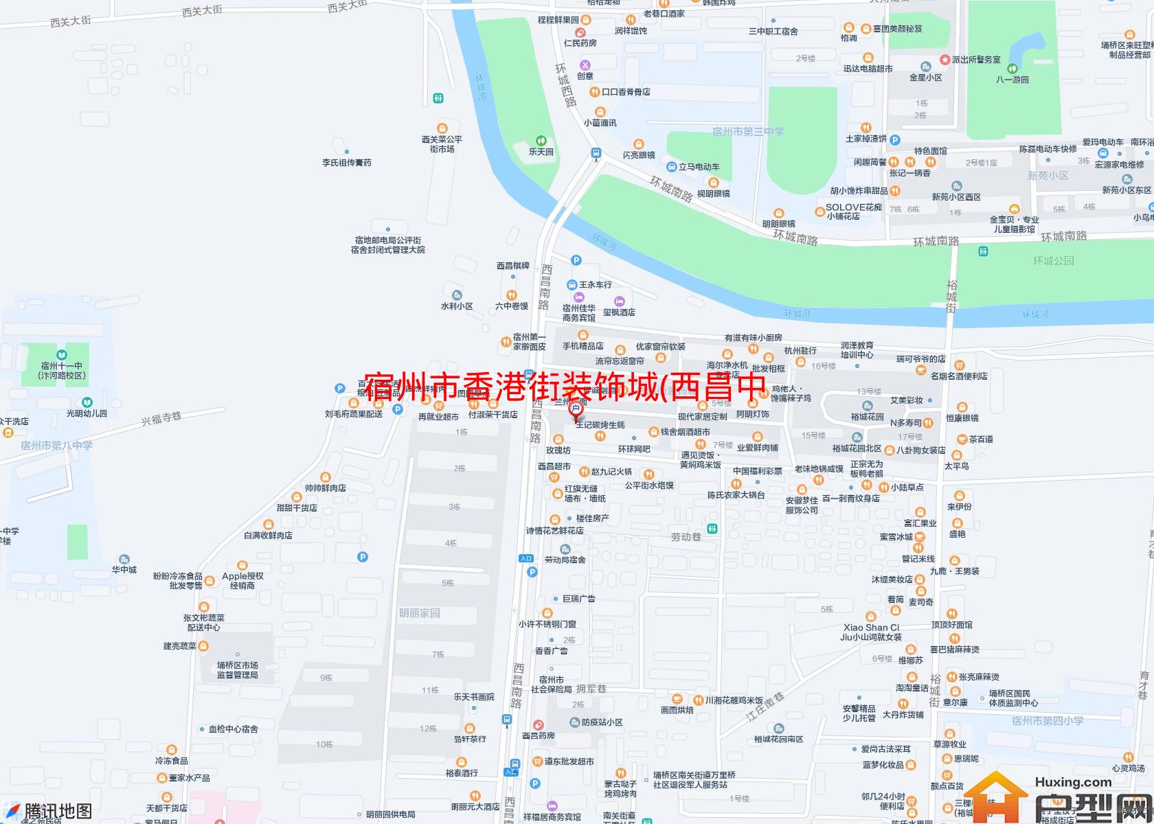 香港街装饰城(西昌中路1060号)小区 - 户型网